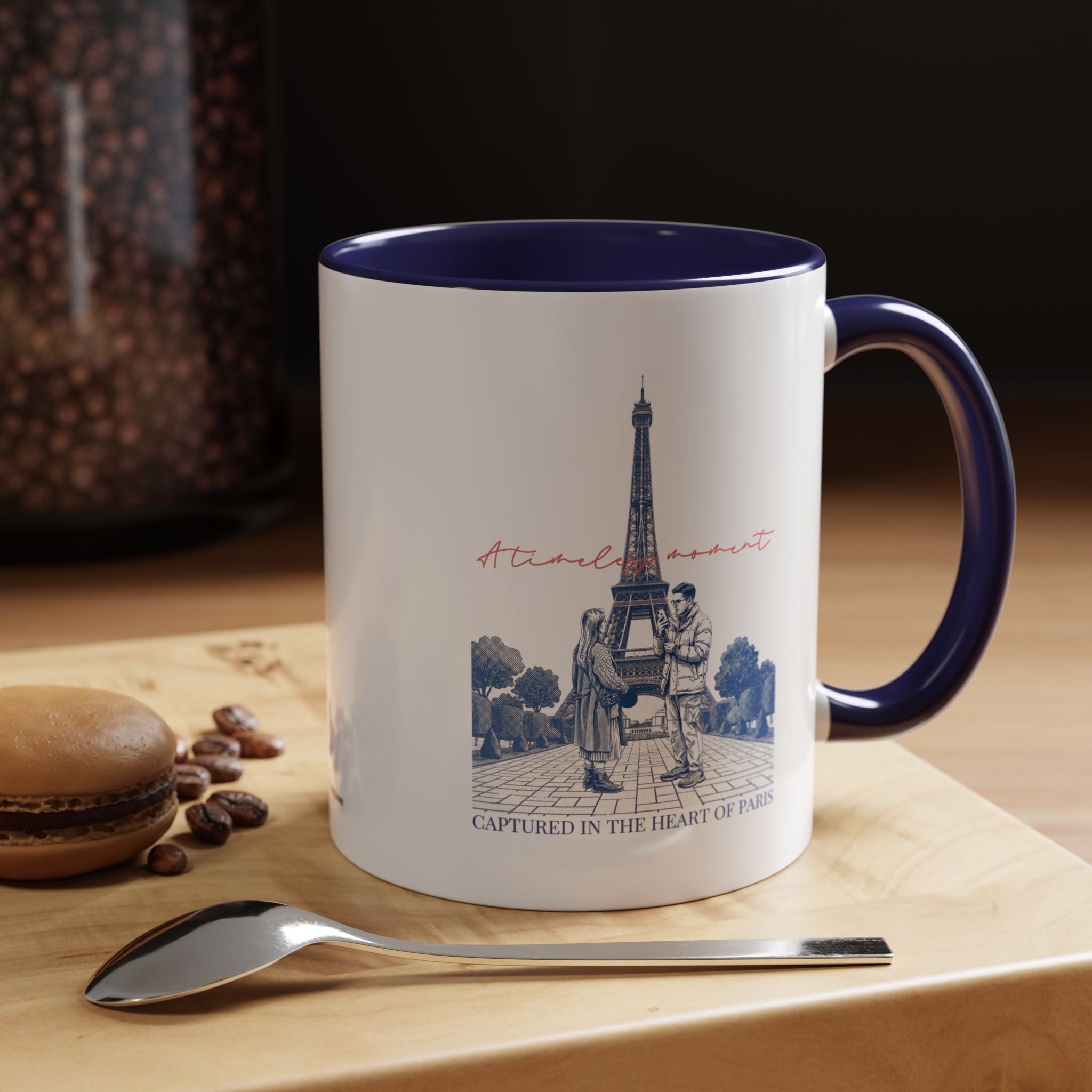 Paris Reiseerinnerungstasse - Eiffelturm-Kaffeetasse für Reisende