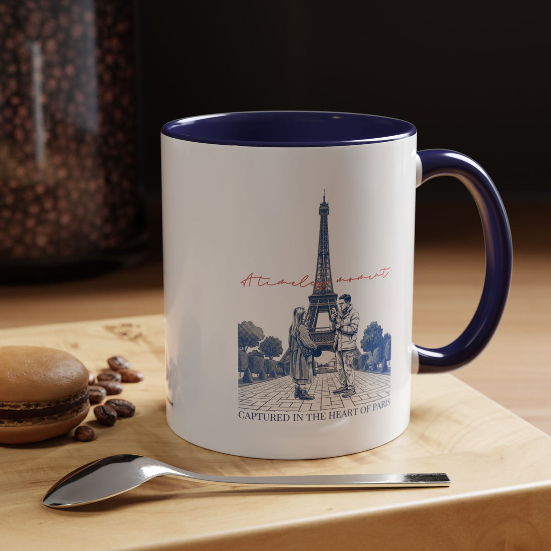 Paris Reiseerinnerungstasse - Eiffelturm-Kaffeetasse für Reisende