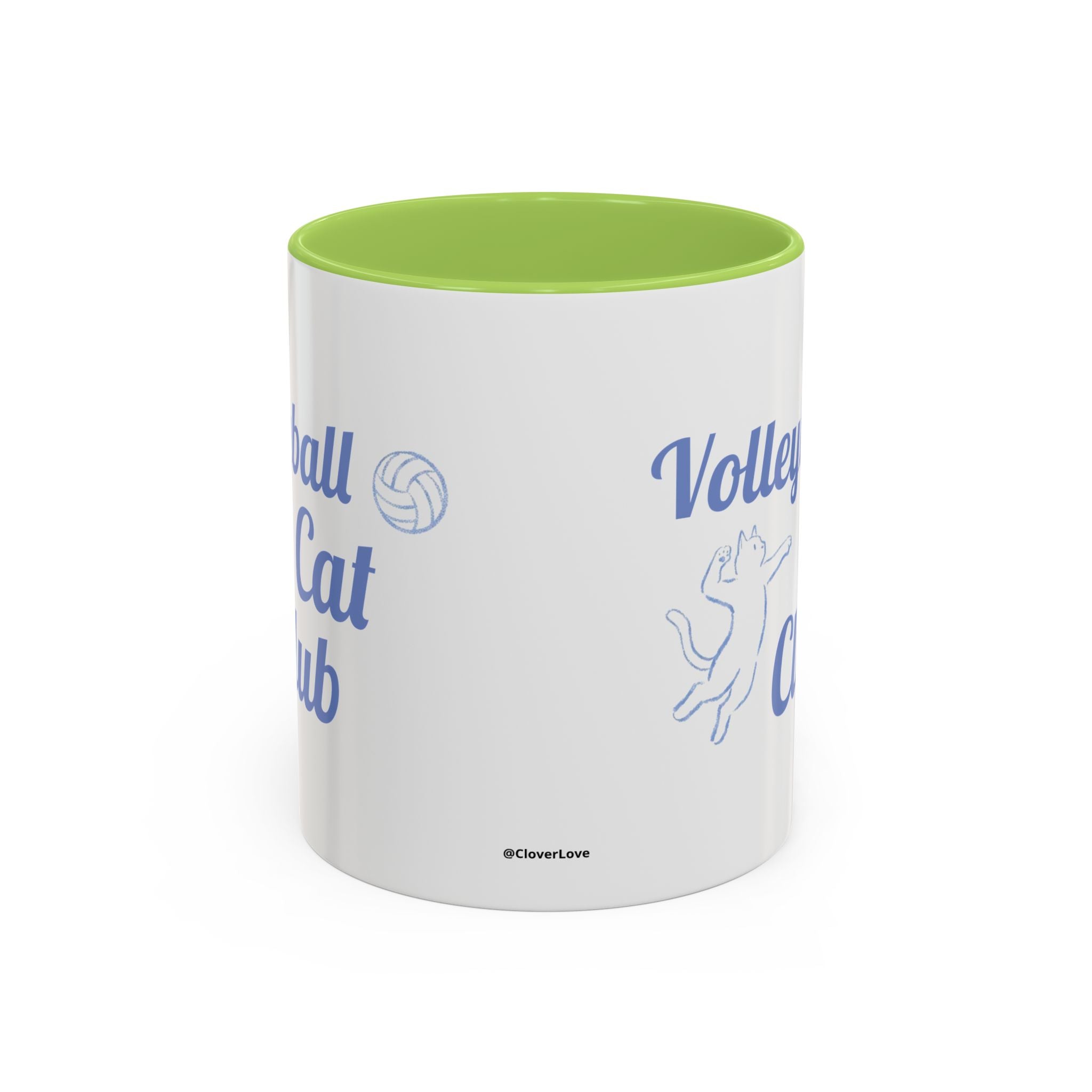 Volleyball Club Mug | Cat Design