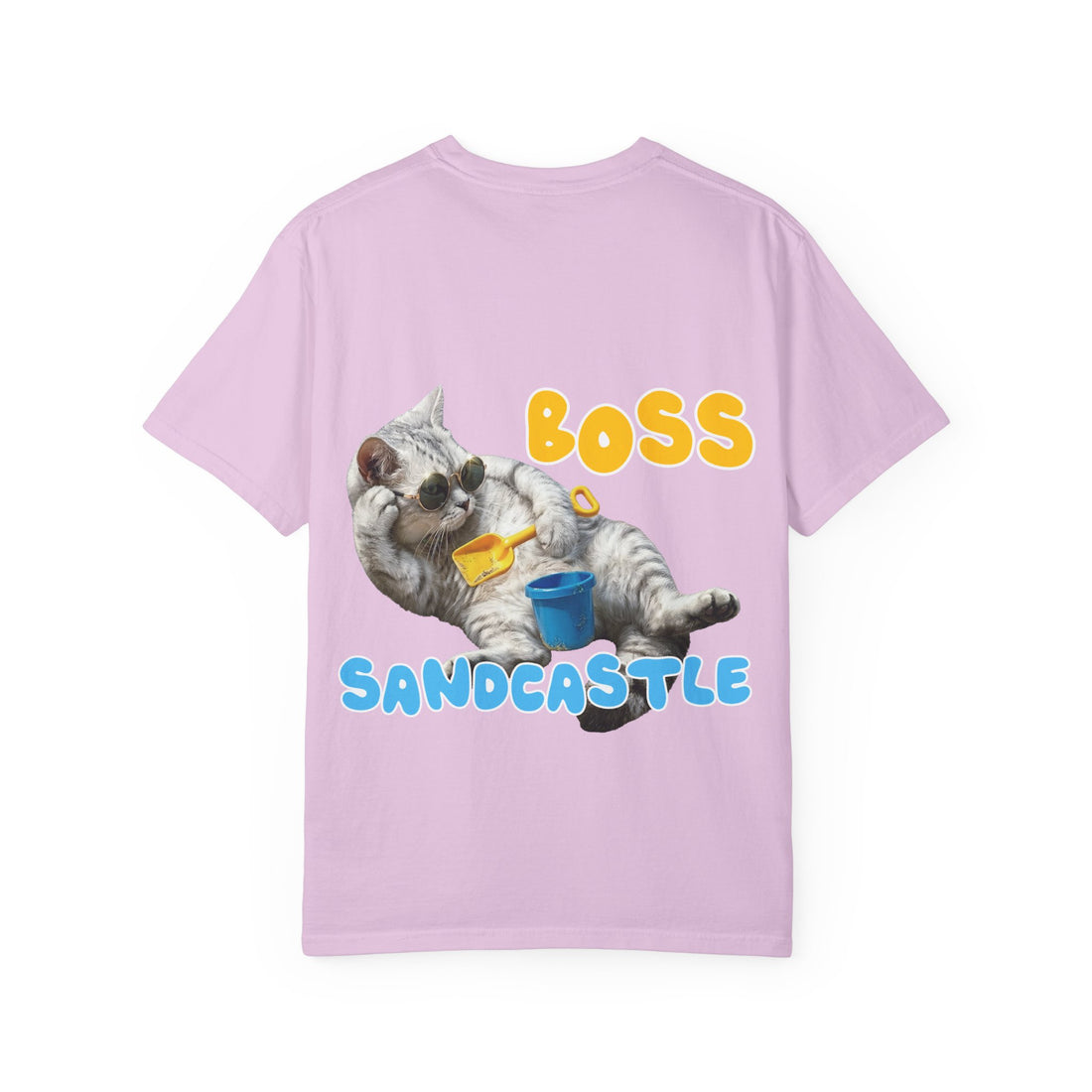 Custom Cat Summer T-Shirt - Funny Beach Cat Tee, Cat Lover Gift