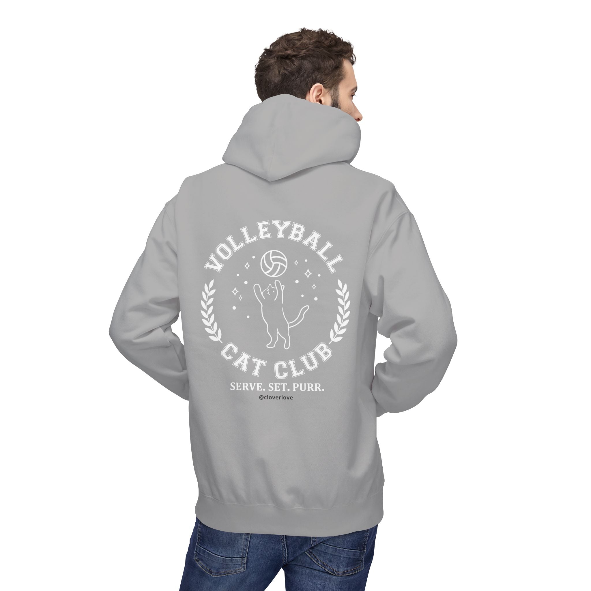 VC2, Catch the Echo Hoodie — Ocean Cat Adventure Graphic Hoodie