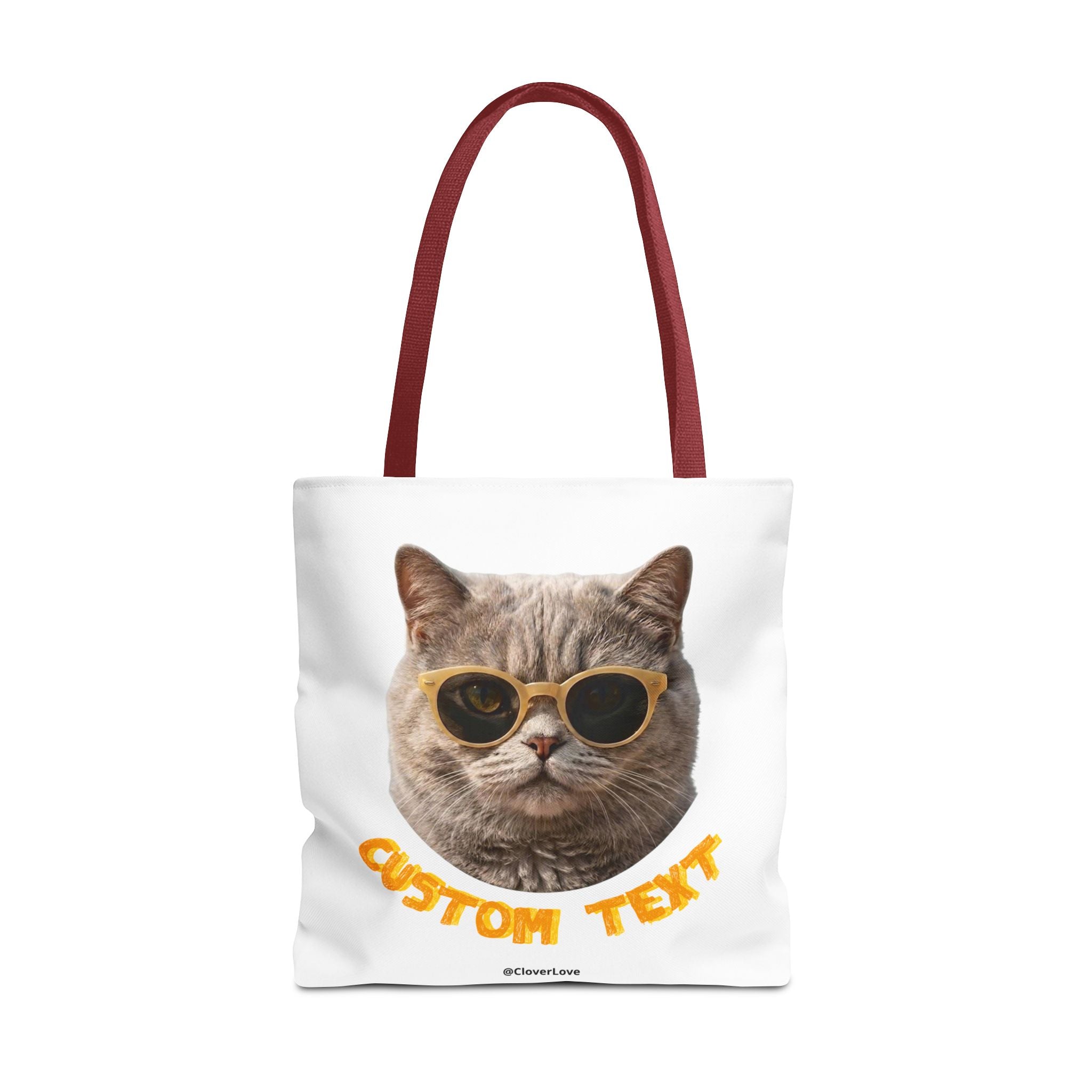 Summer Cat Tote Bag | Funny Cat Lover Beach Canvas Bag