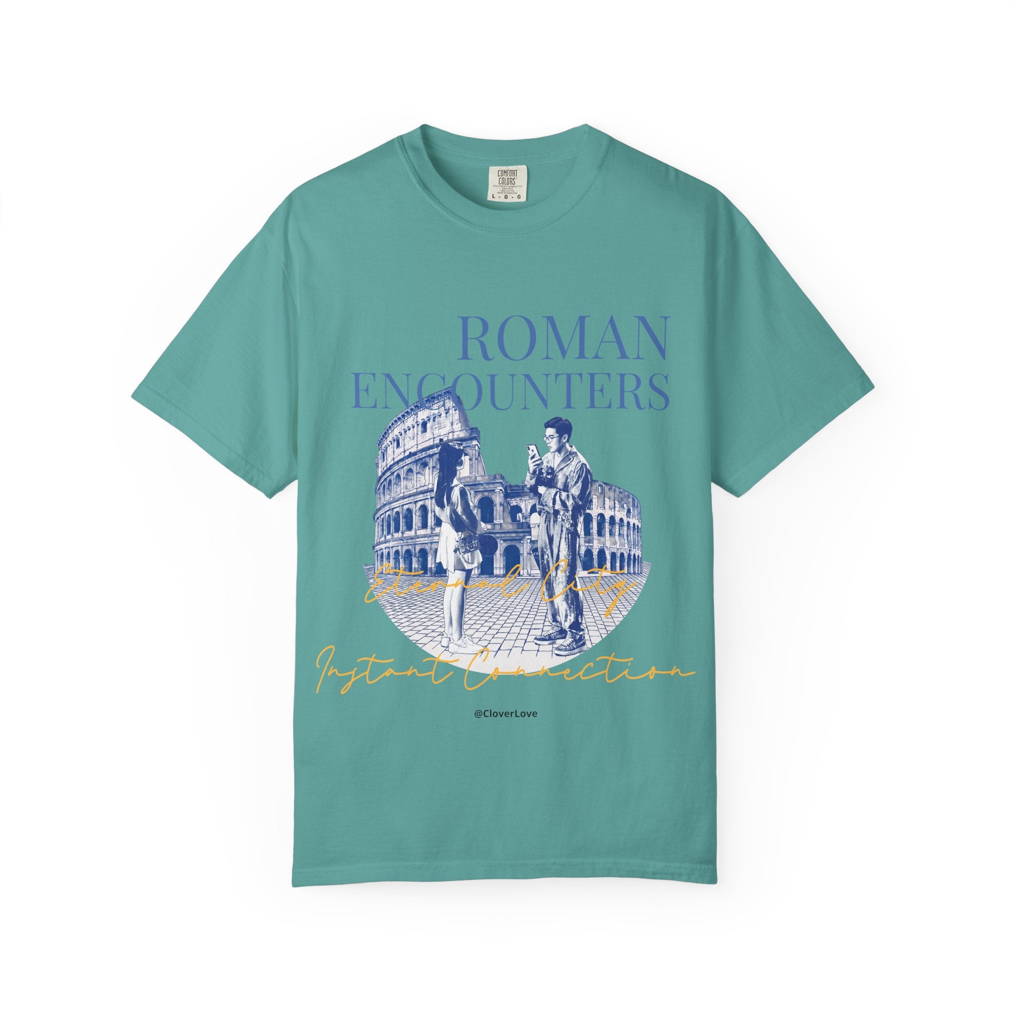Custom Rome Colosseum Travel T-Shirt - Vintage Vacation Gift