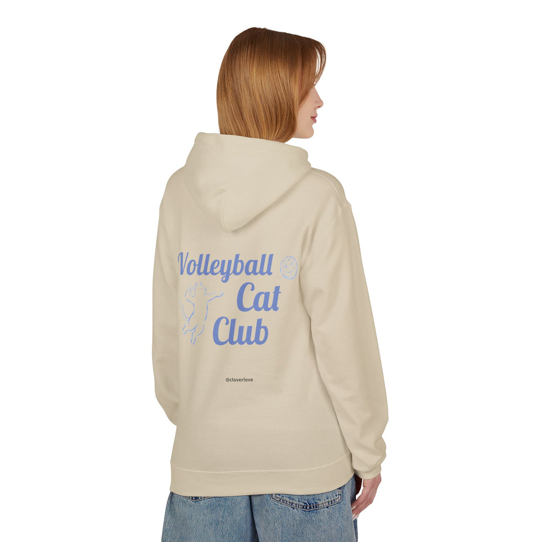 VC8, Catch the Echo Hoodie — Ocean Cat Adventure Graphic Hoodie