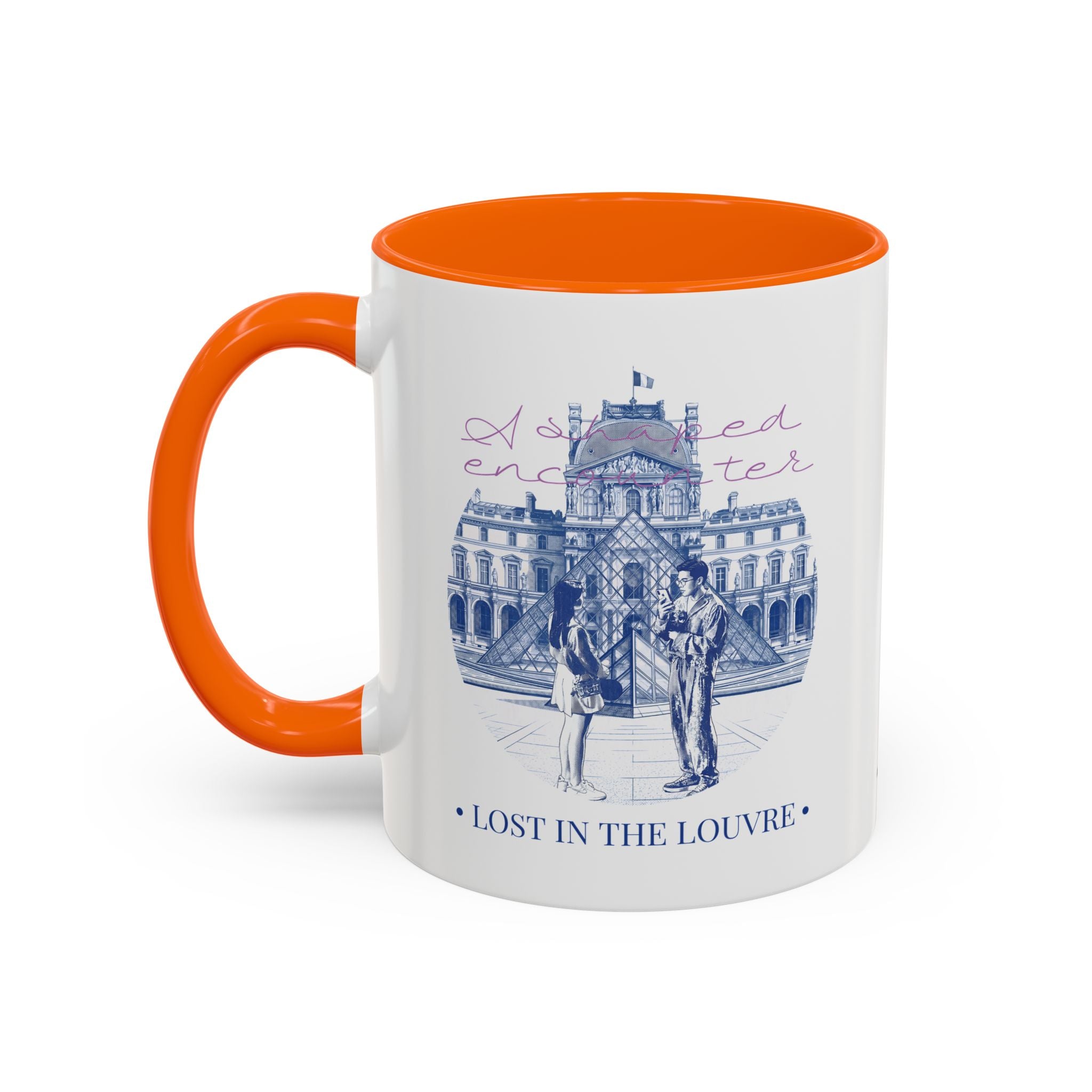 Louvre Paris Travel Mug - Art Museum Coffee Cup for Travelers