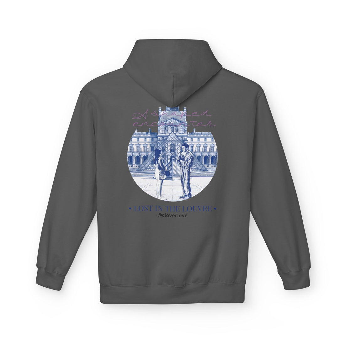 Lost In The Louvre Hoodie | Paris Reise-Wahrzeichen Sweatshirt