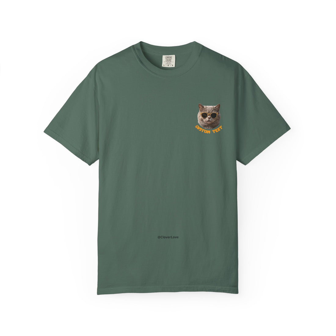 Custom Cat Summer T-Shirt - Funny Vacation Cat Tee, Pet Lover Gift