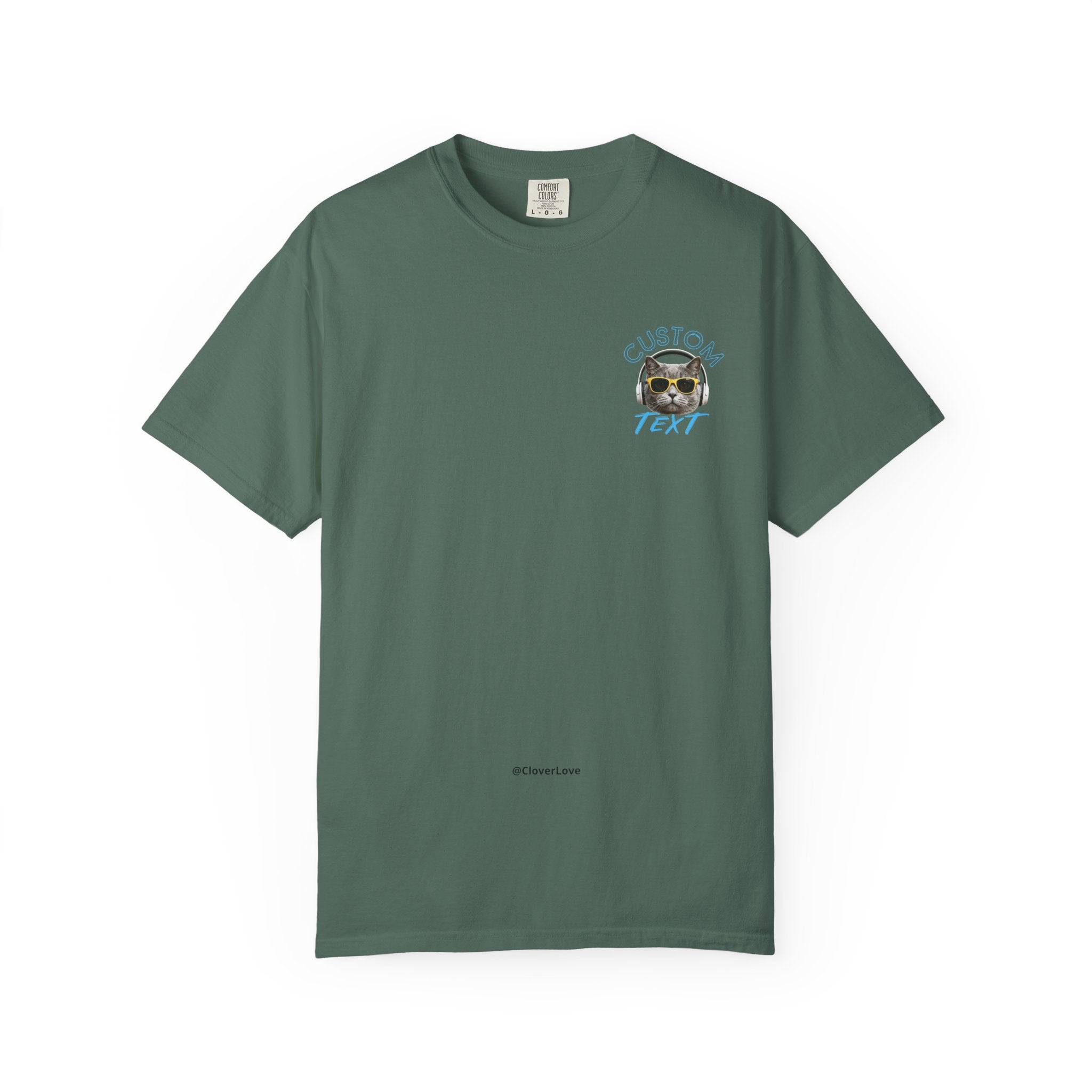 Custom Cat Summer T-Shirt - Funny Chill Cat Tee, Cat Lover Gift