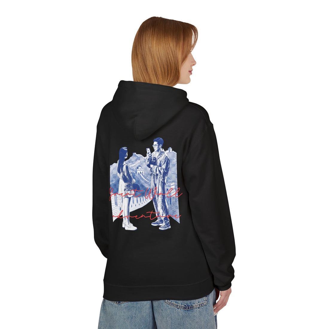 Great Wall Adventure Hoodie – Summer Wanderlust Sweatshirt