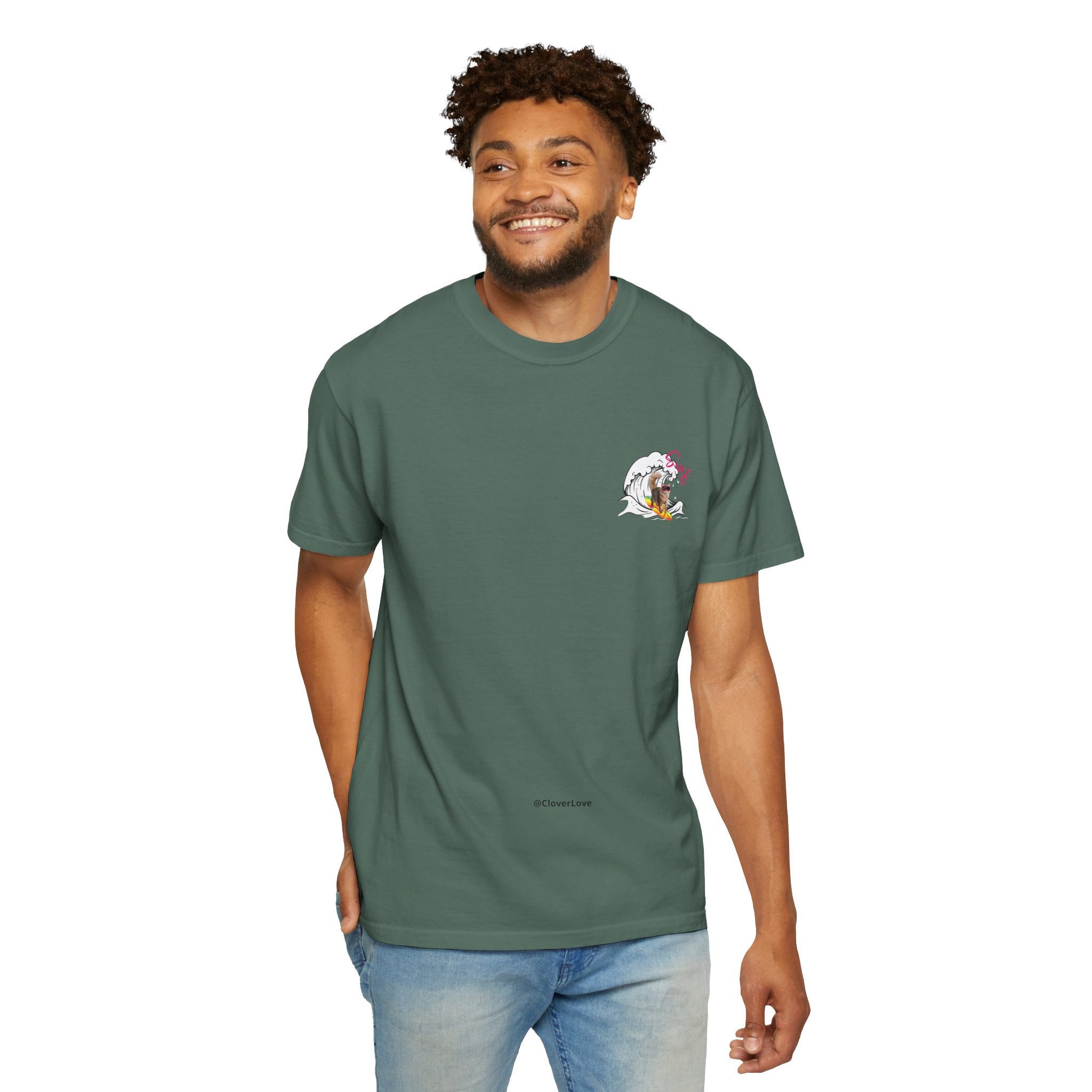 Custom Pet Summer Shirt - Surf Beach Style Pet Lover Gift