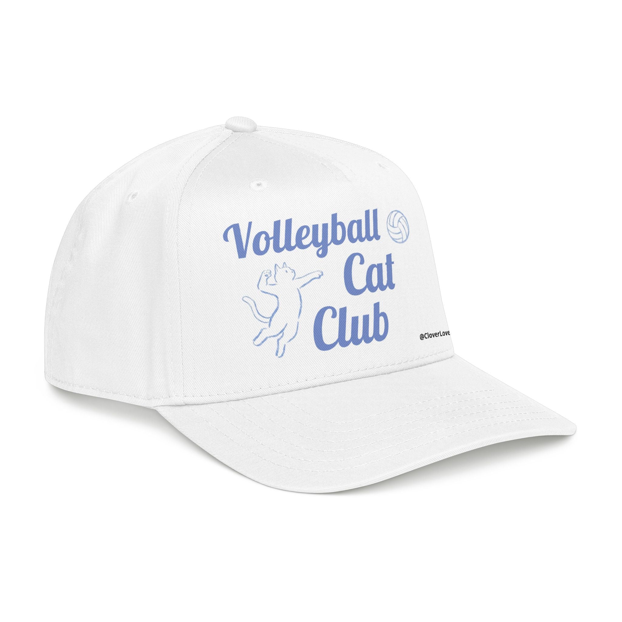 VC8, Cat's Skiff Adventure Baseball Cap — Cute Nautical Cat Hat with @CloverLove Design