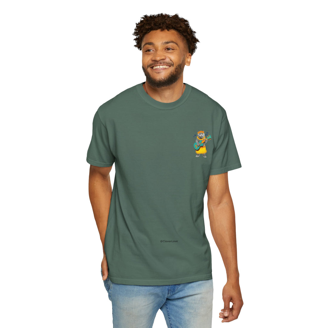 Custom Pet Summer T-Shirt -Tropical Vacation Style Pet Lover Gift