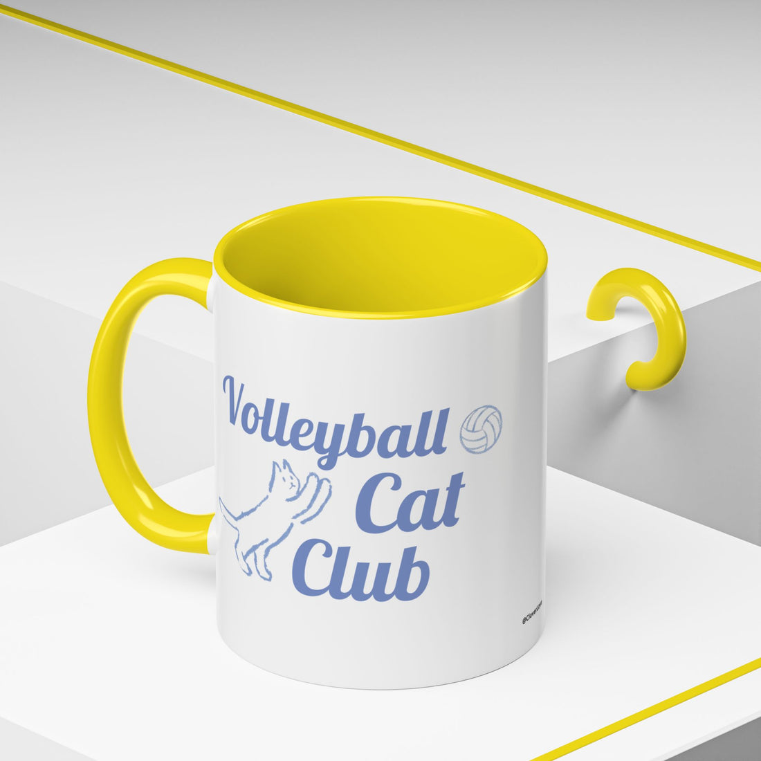 VC6, Sea Otter Coffee Mug - "Cat(ch) the Dream" Ocean Art Accent Mug (11/15oz)