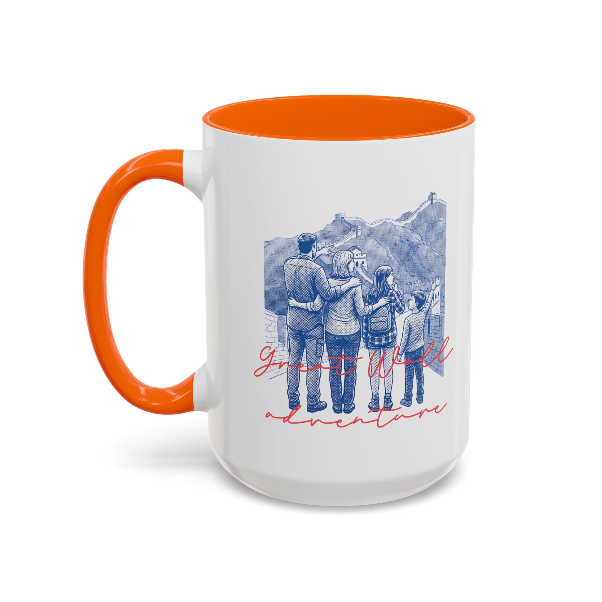 Great Wall Travel Mug - China Landmark Coffee Cup for Explorers