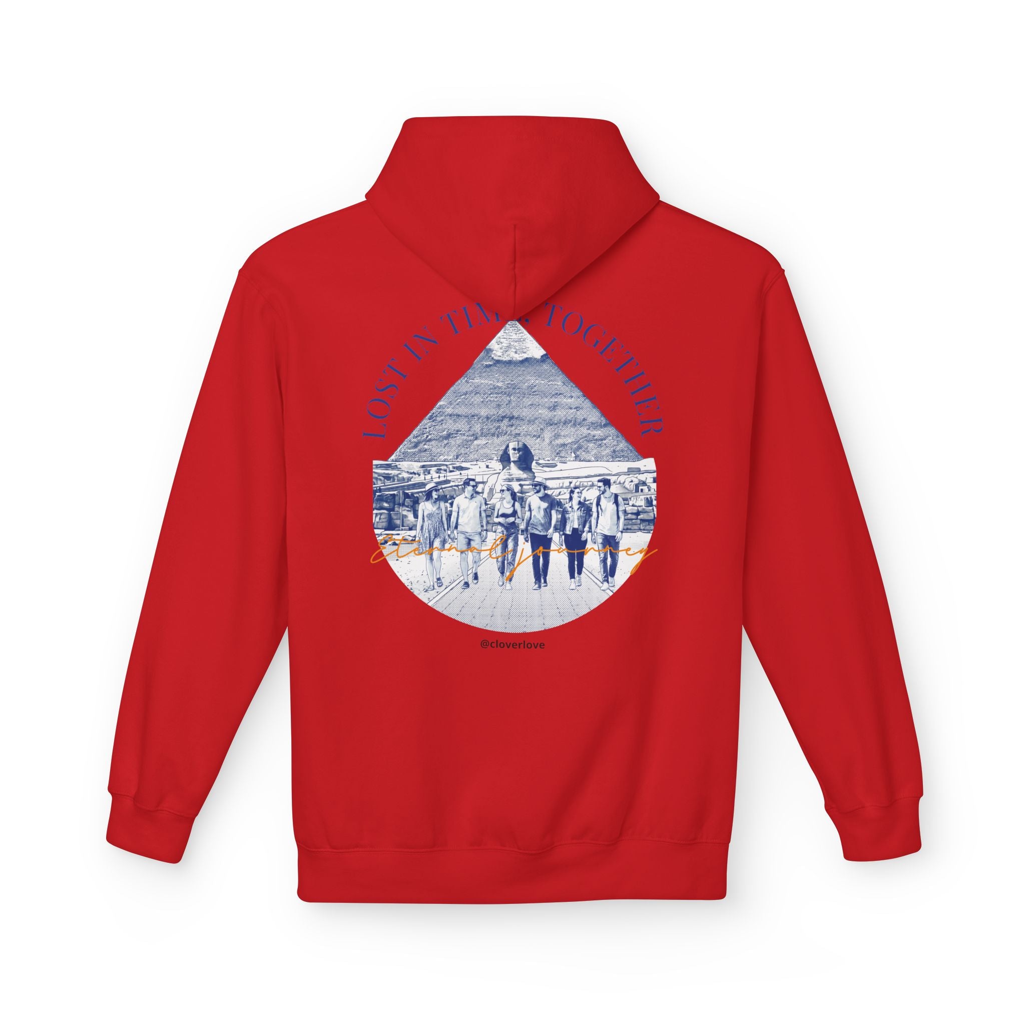 Ägypten Wahrzeichen Hoodie | Vintage Pyramiden Reise Sweatshirt