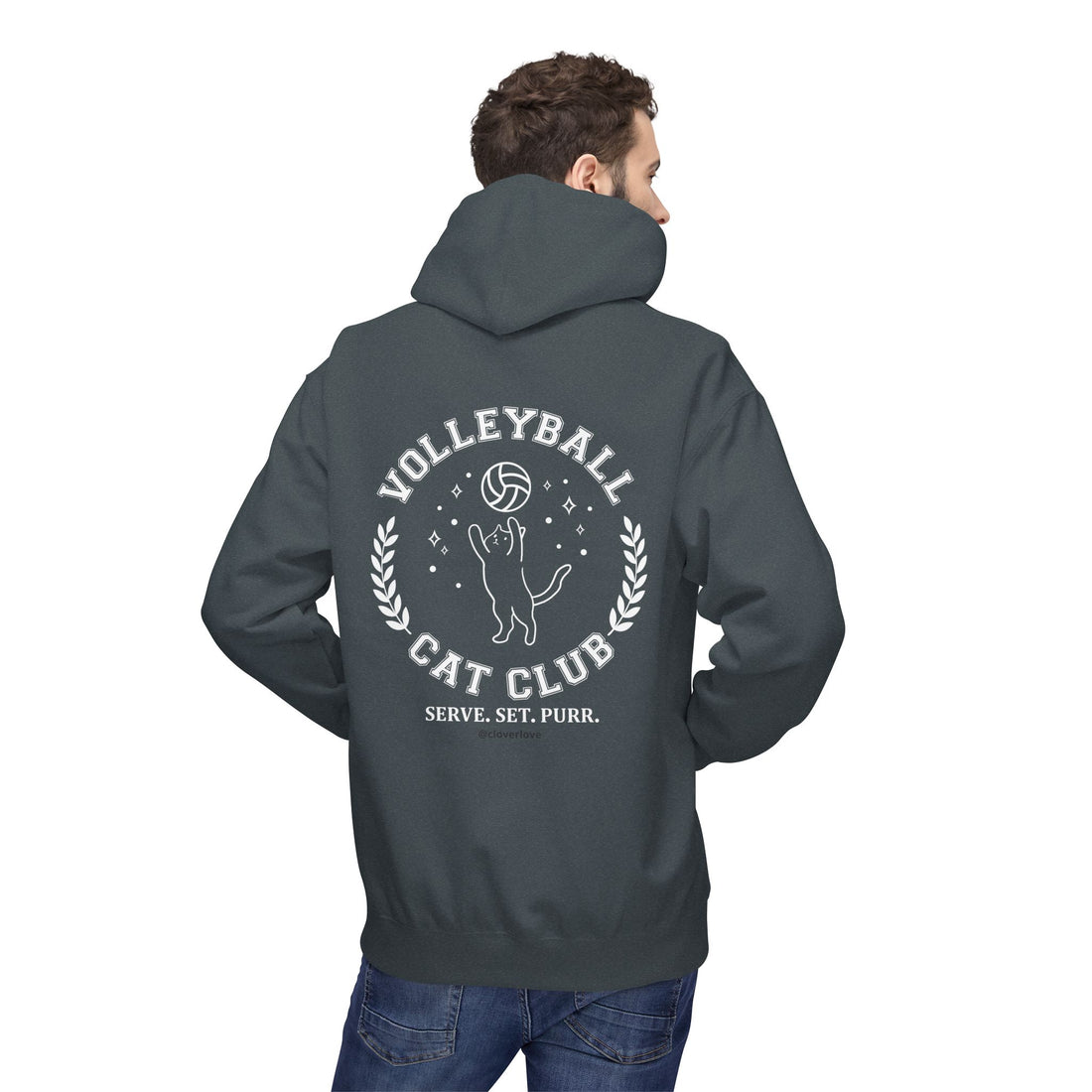 VC2, Catch the Echo Hoodie — Ocean Cat Adventure Graphic Hoodie