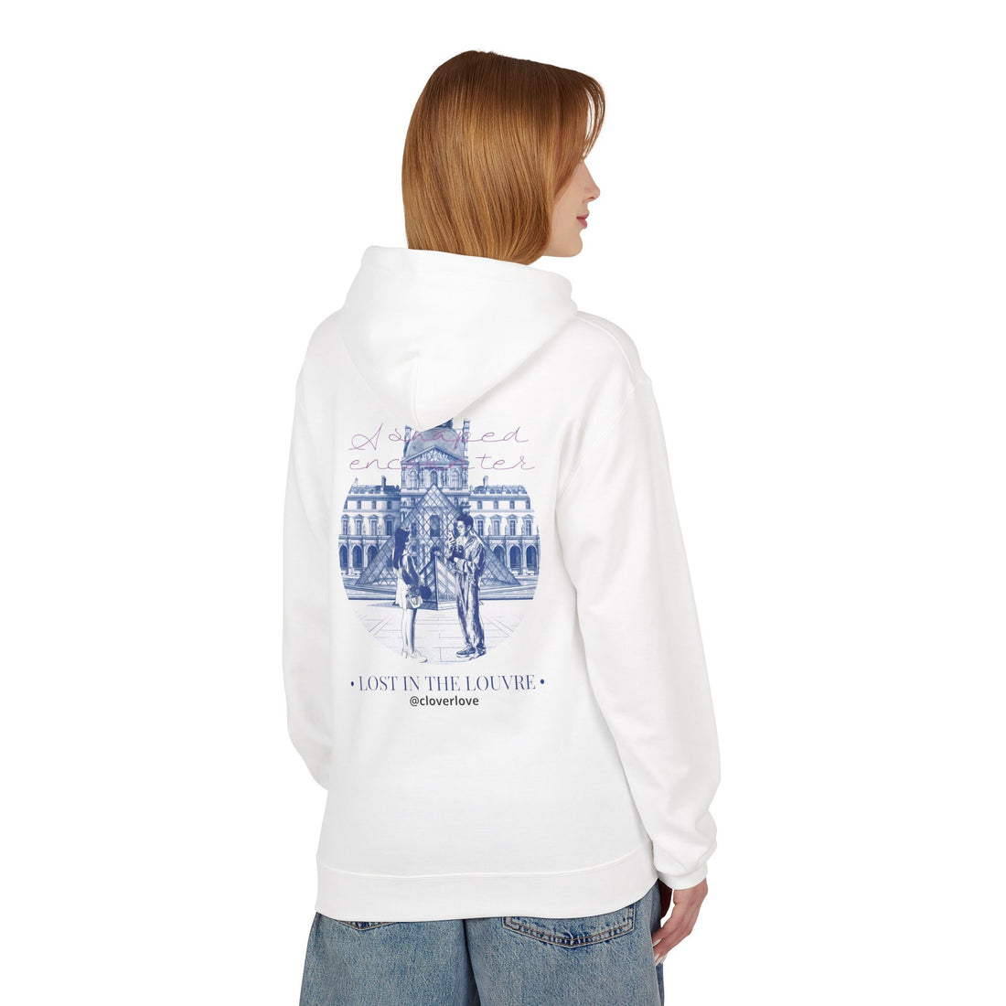Lost In The Louvre Hoodie | Paris Reise-Wahrzeichen Sweatshirt