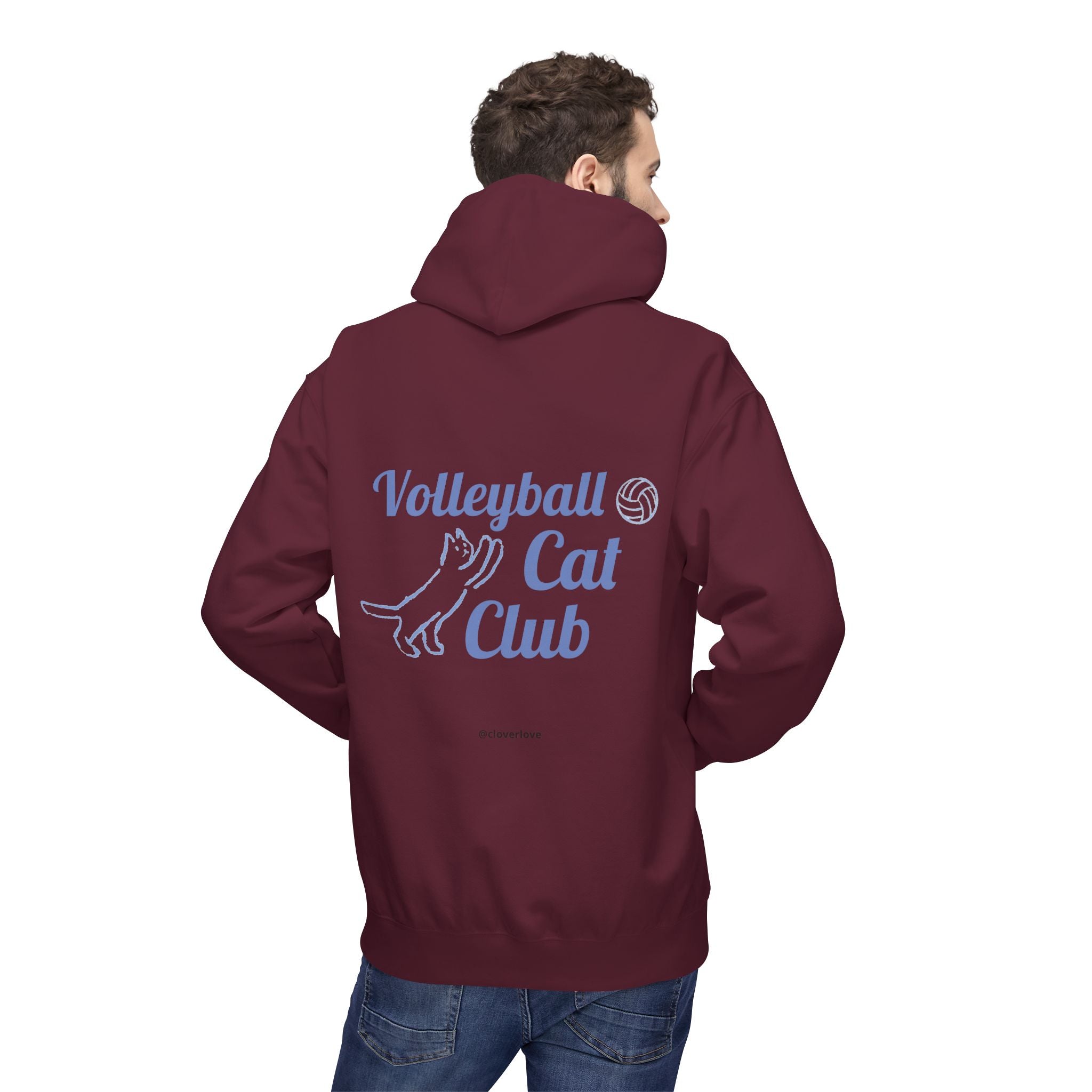 VC6, Catch the Echo Hoodie — Ocean Cat Adventure Graphic Hoodie