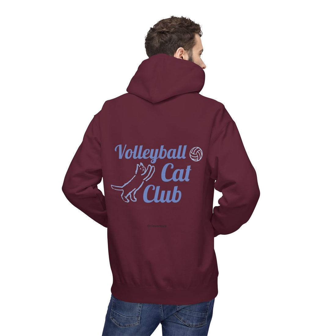 VC6, Catch the Echo Hoodie — Ocean Cat Adventure Graphic Hoodie