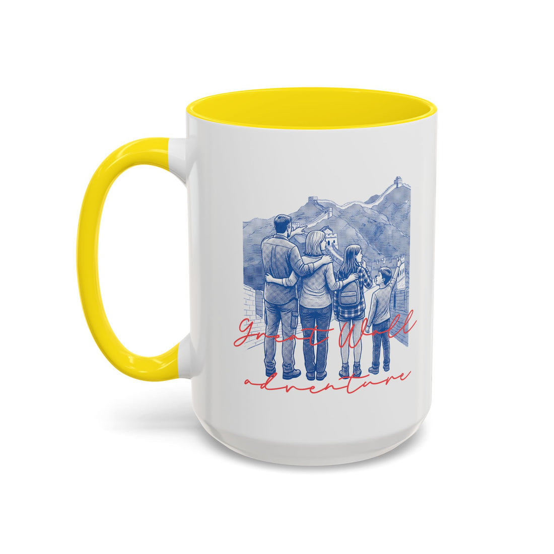 Great Wall Travel Mug - China Landmark Coffee Cup for Explorers