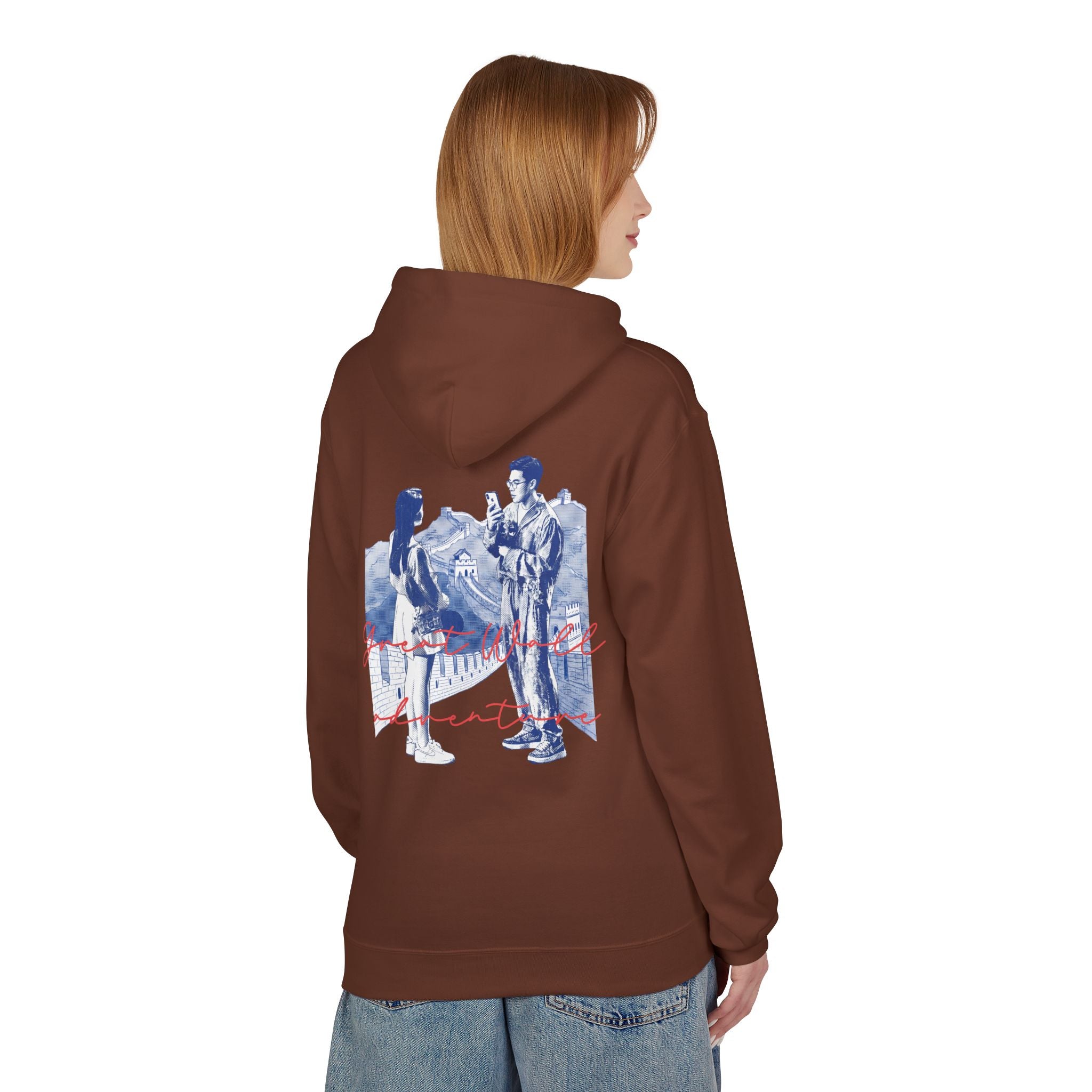 Great Wall Adventure Hoodie – Summer Wanderlust Sweatshirt