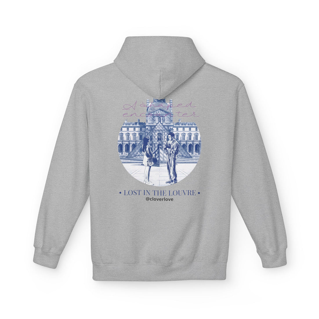 Lost In The Louvre Hoodie | Paris Reise-Wahrzeichen Sweatshirt