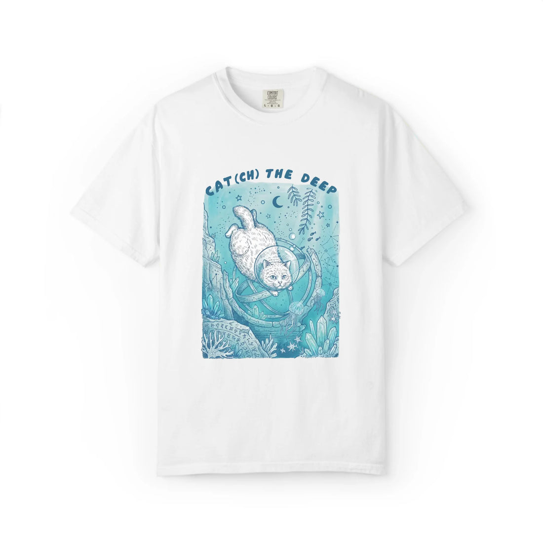 Cat(ch) The Deep Graphic Tee
