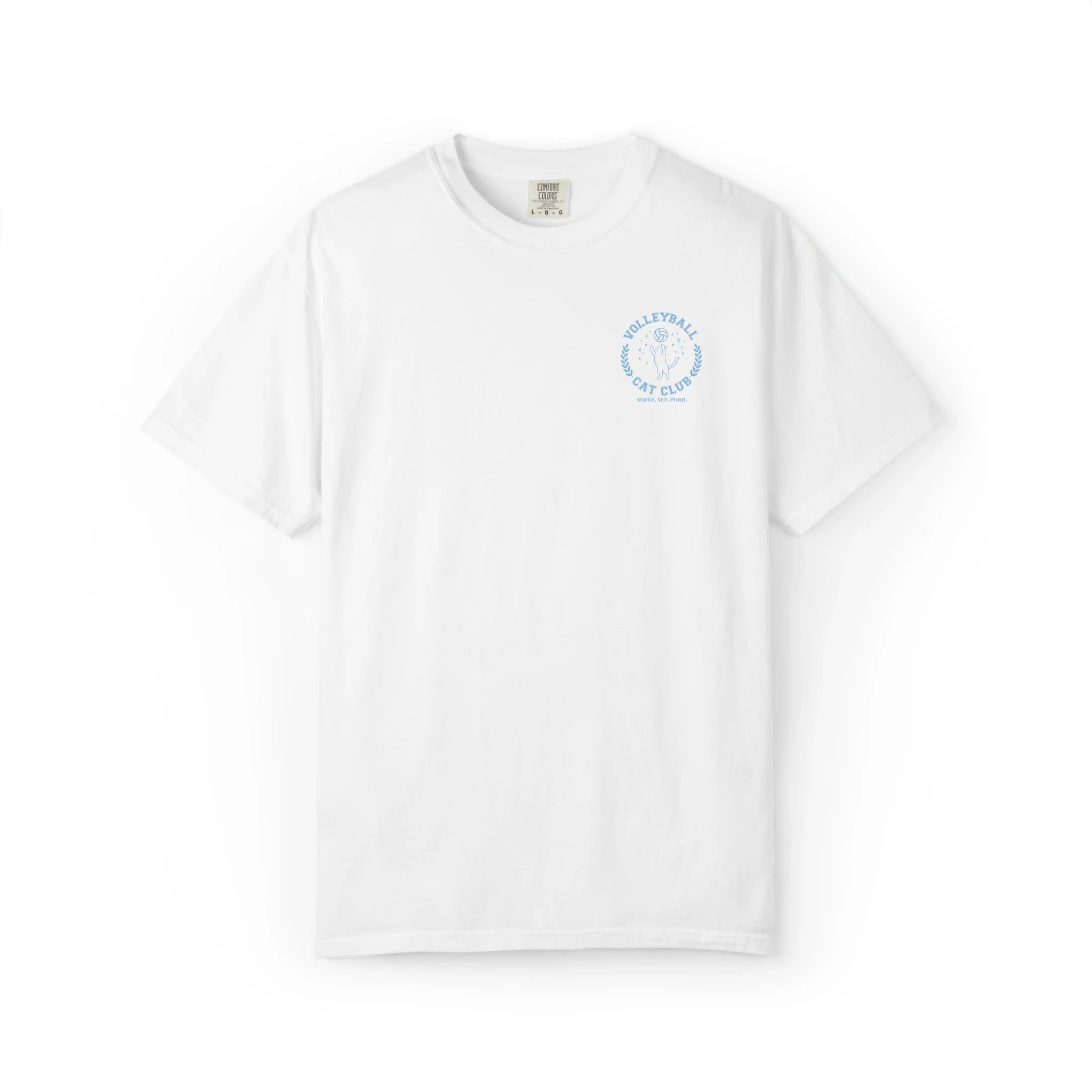 Volleyball Cat Club: The Diving Libero Graphic Tee
