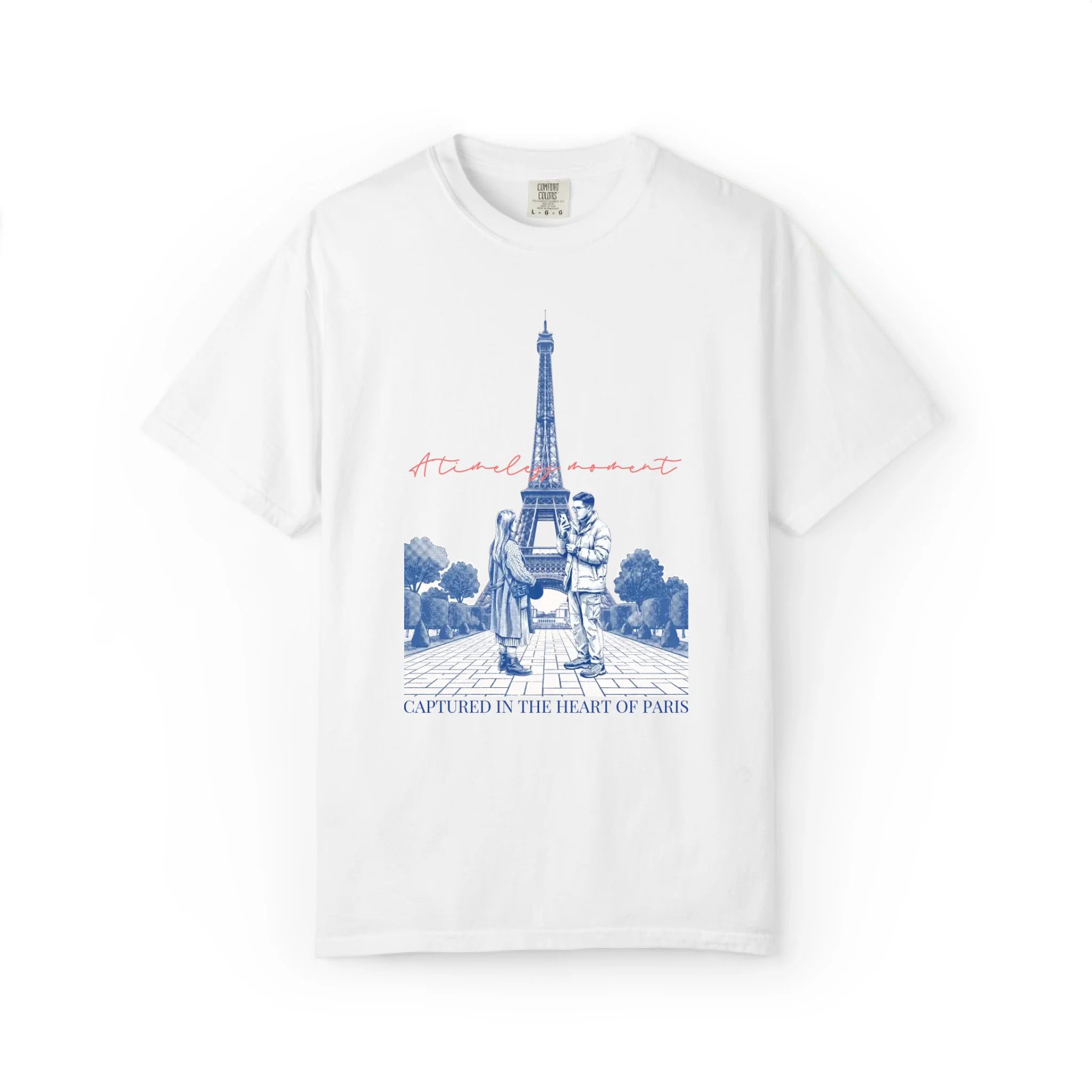 Heart of Paris Eiffel Tower Graphic Tee