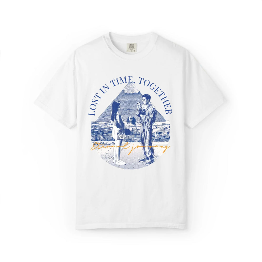 Lost in Time Pyramids of Egypt Graphic Tee