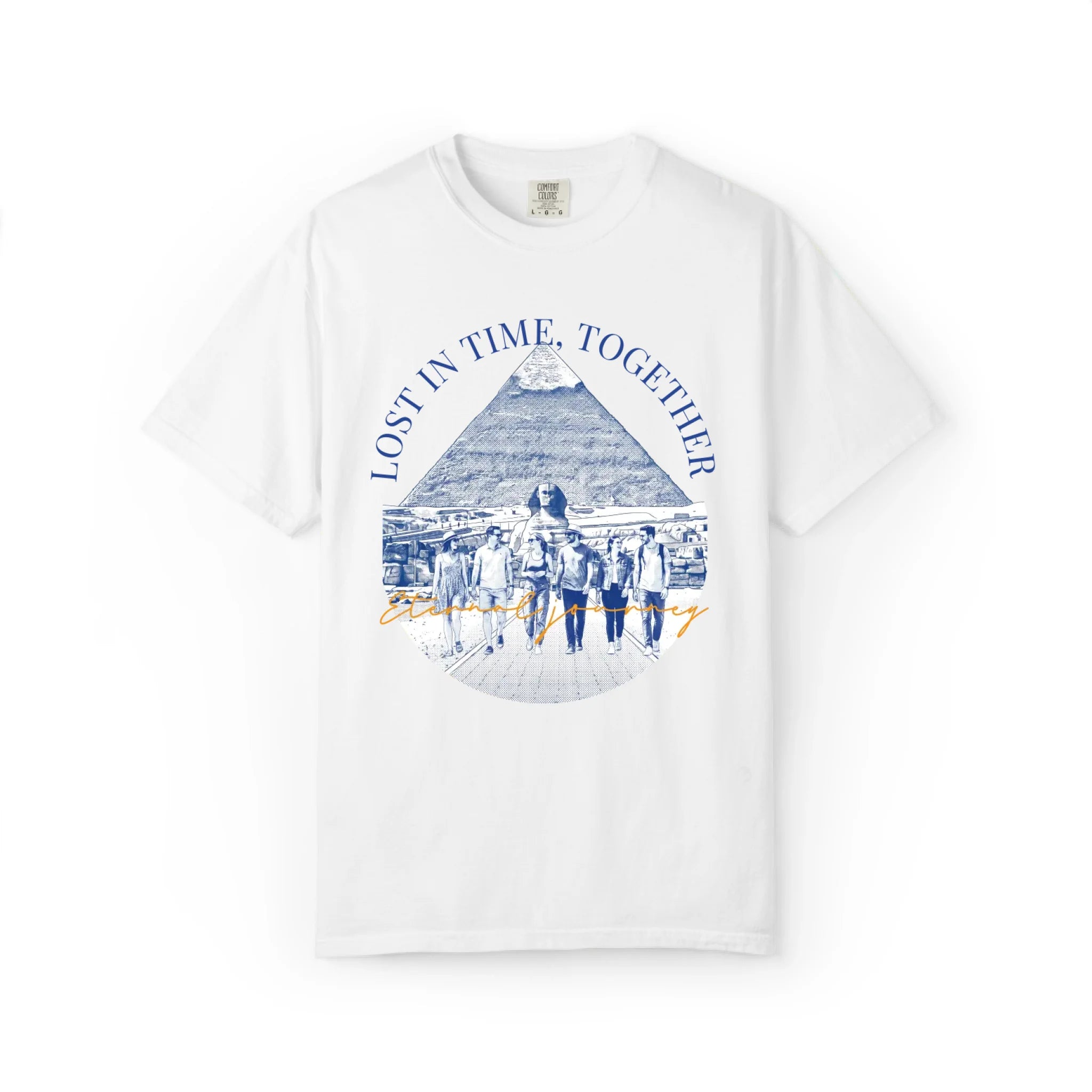 Lost in Time Egypt Group Travel Graphic Tee