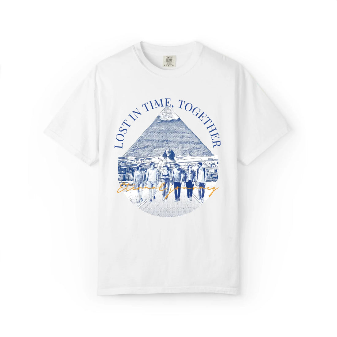 Lost in Time Egypt Group Travel Graphic Tee