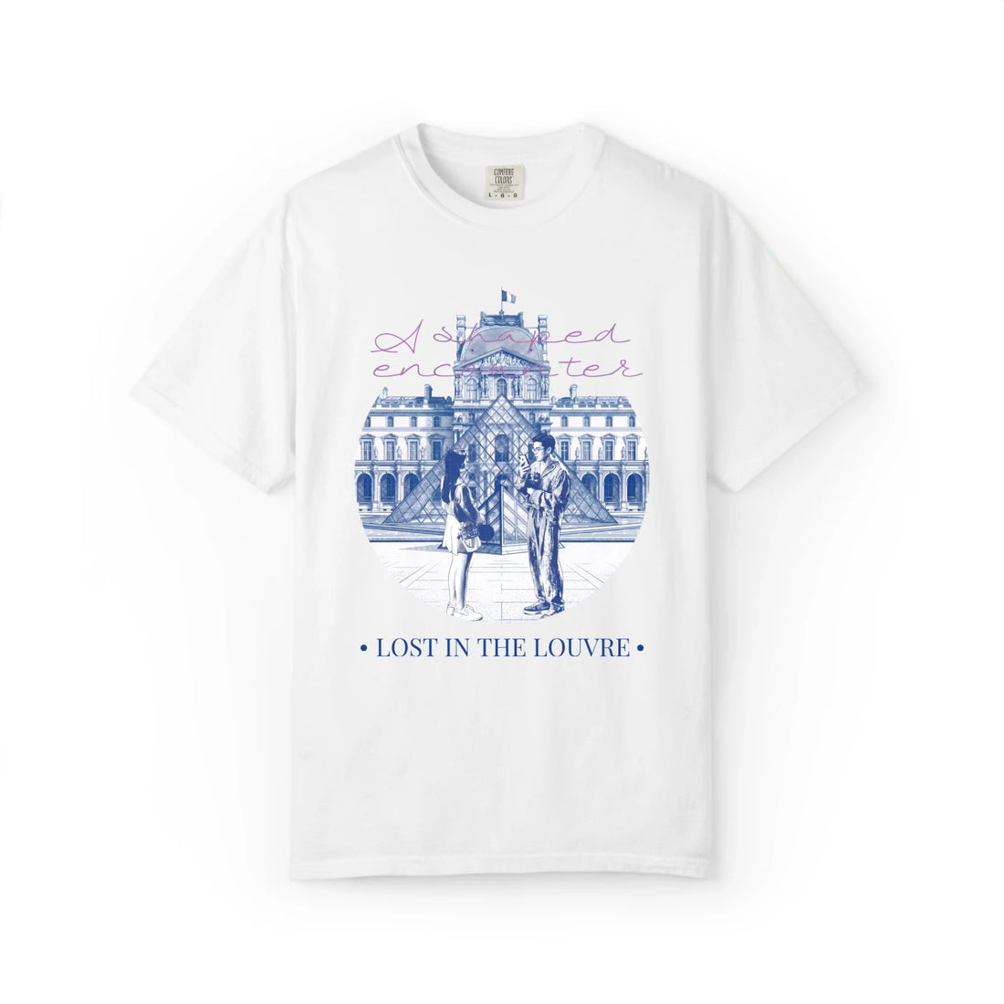 Lost in the Louvre Paris Graphic Tee
