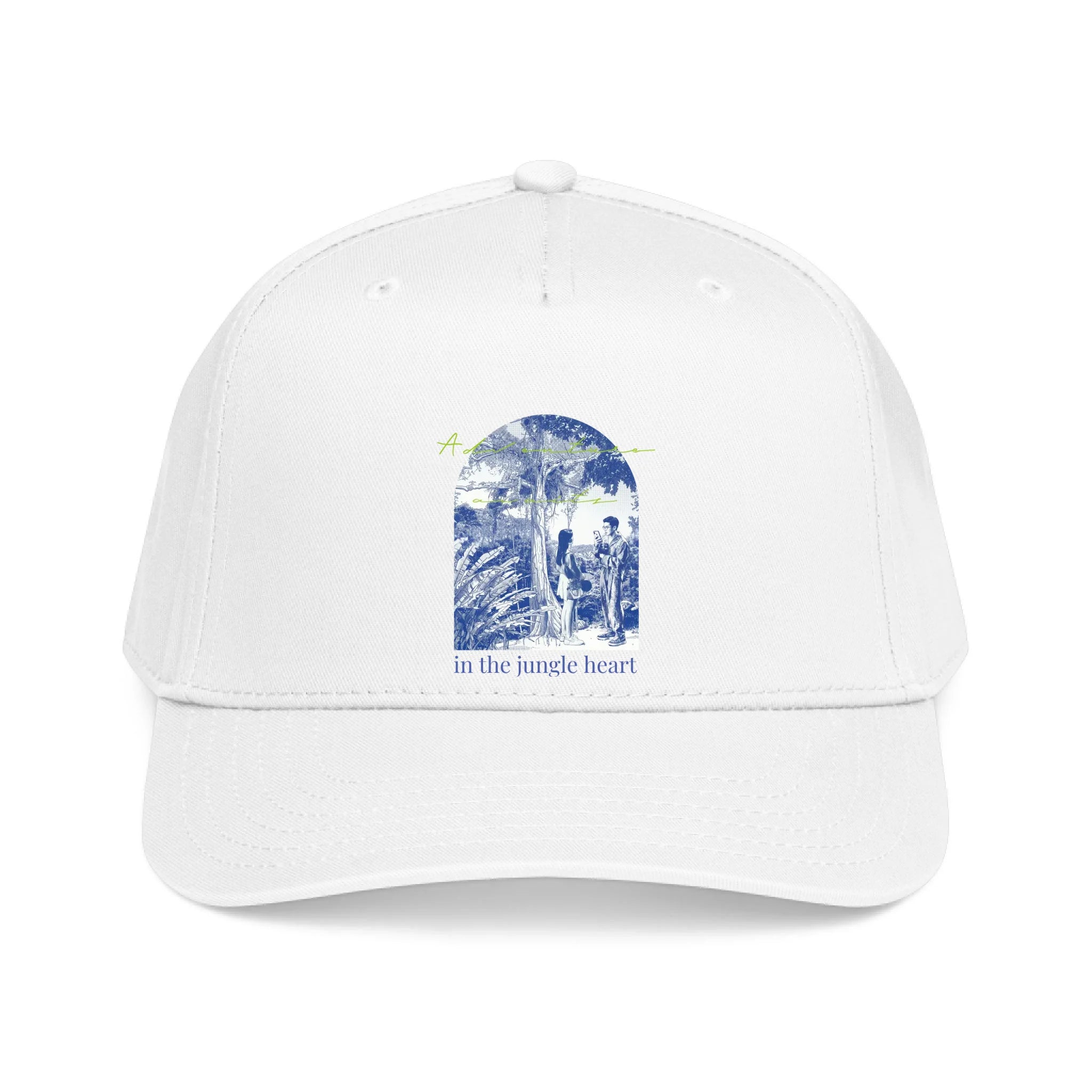Front, Hat White