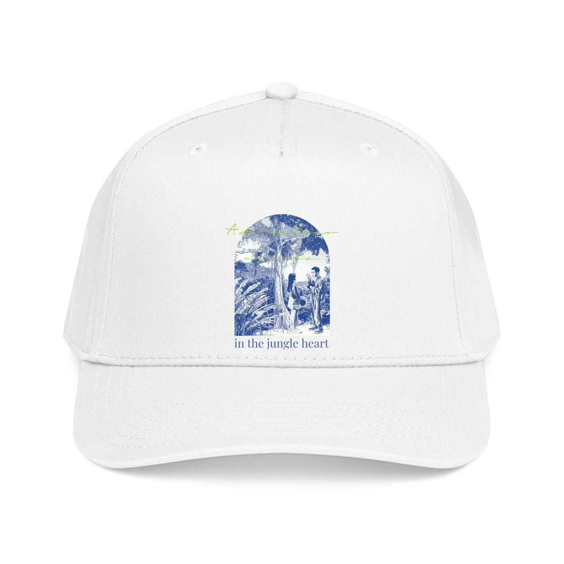 Front, Hat White
