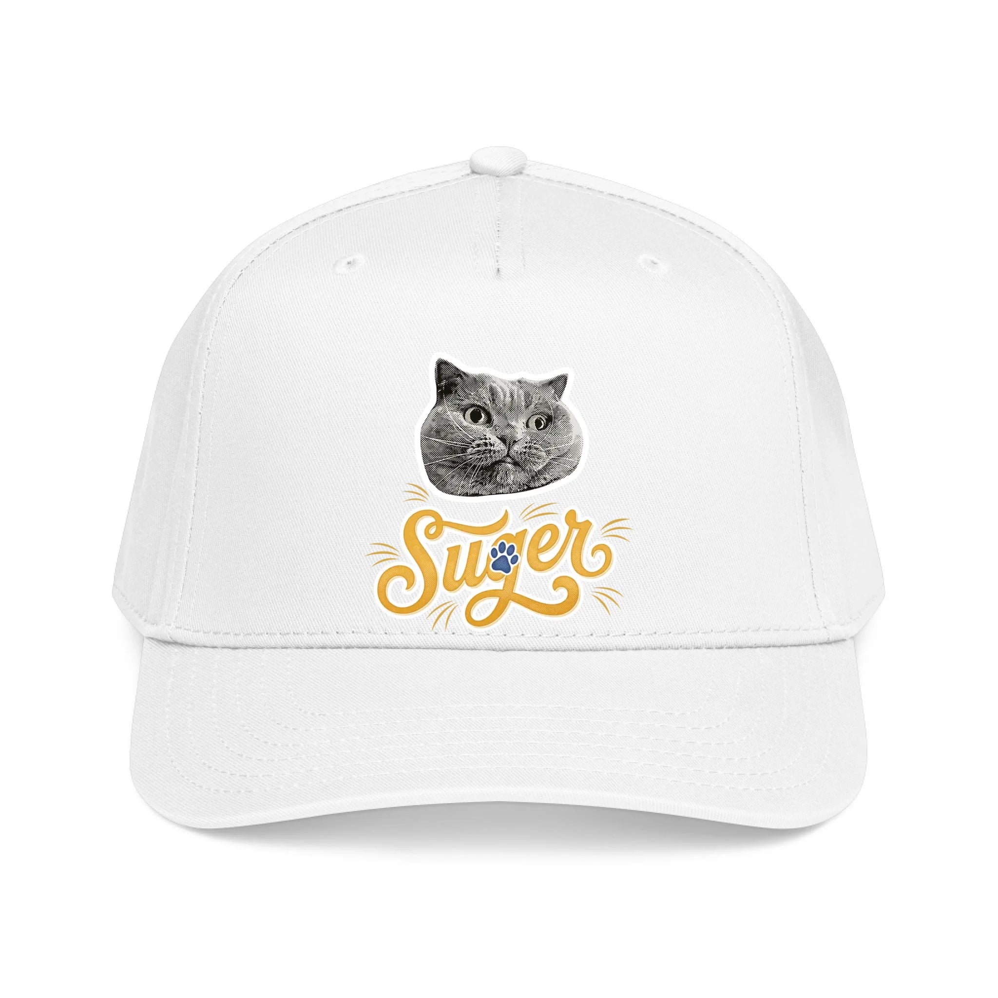 Front, Hat White