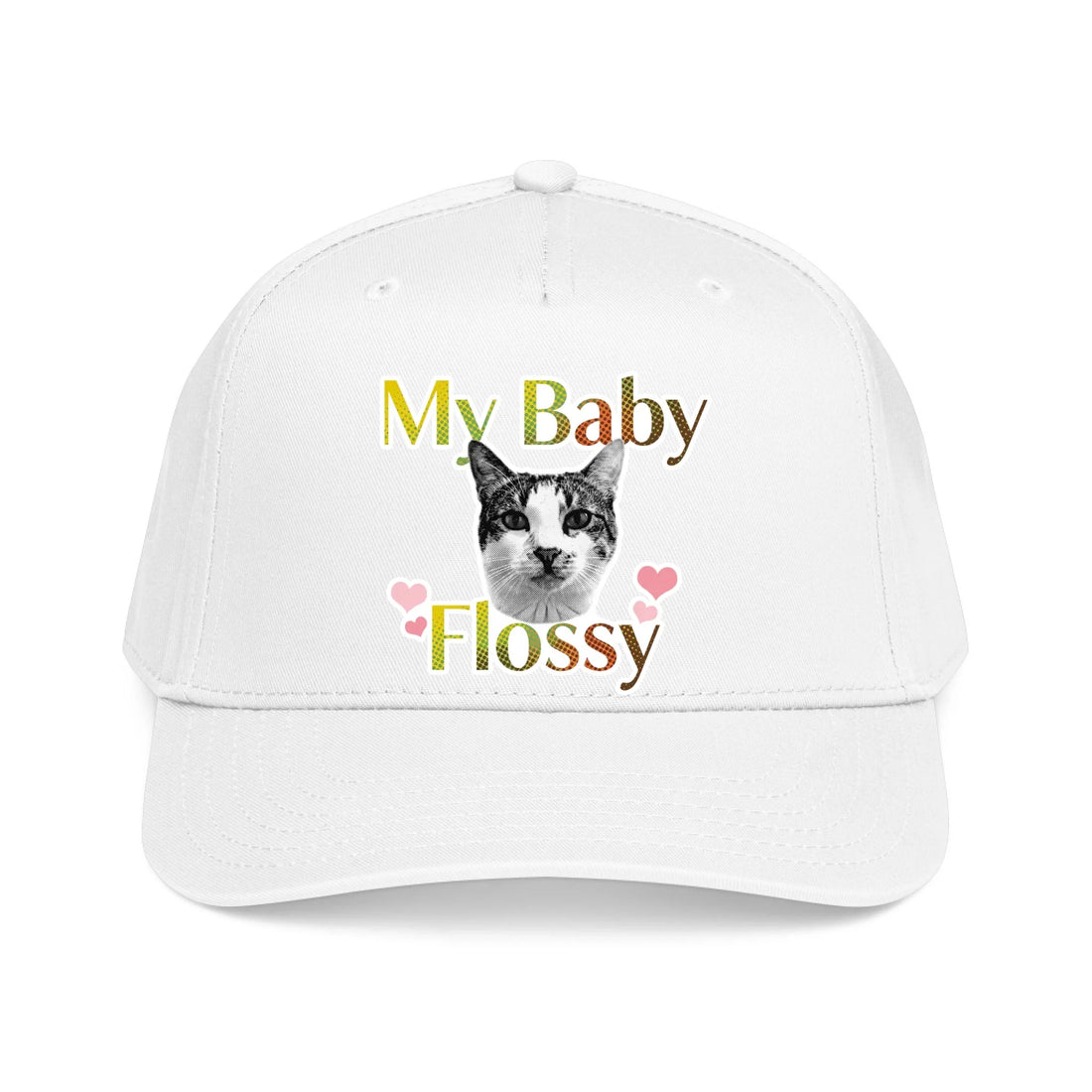 Front, Hat White