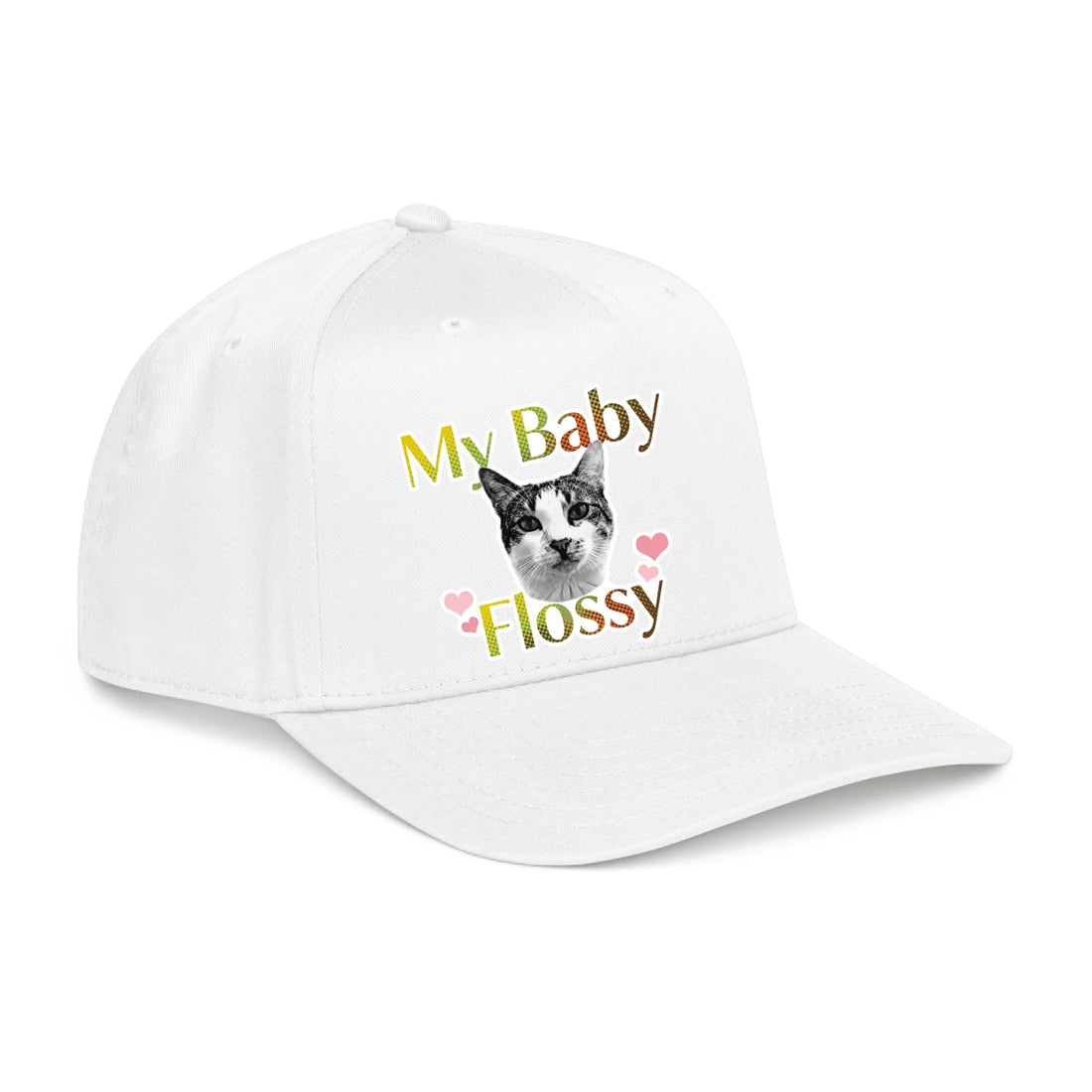 Front, Hat White-C