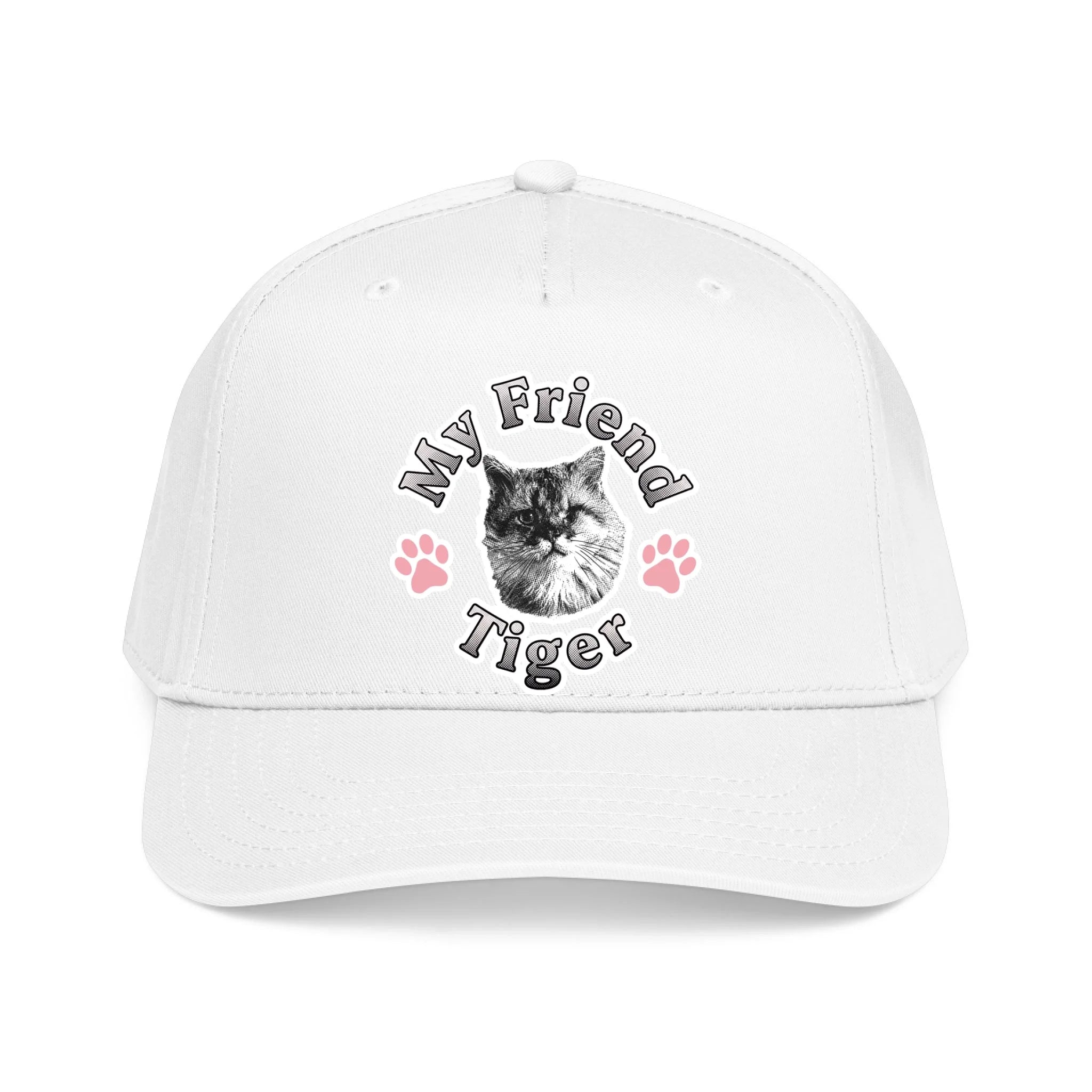Front, Hat White