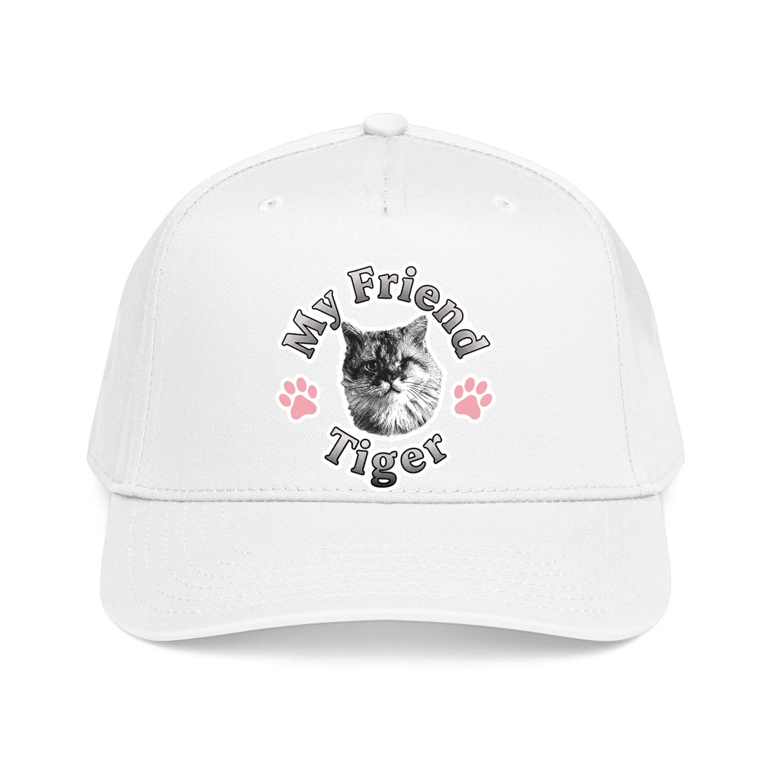 Front, Hat White