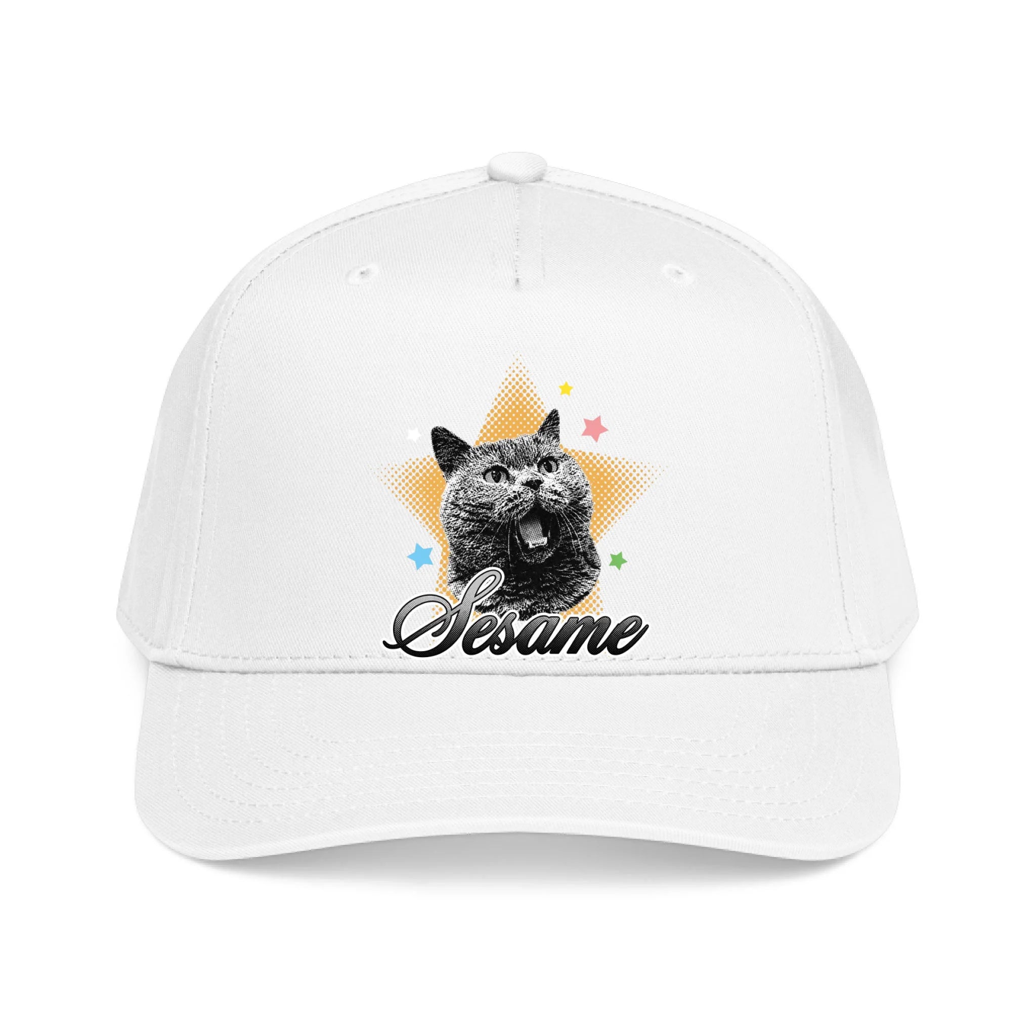 Front, Hat White