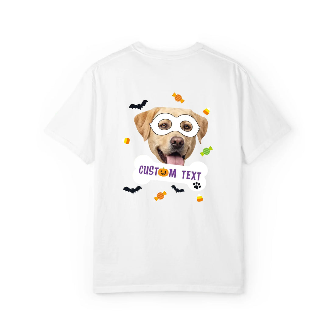 Halloween Mask Custom Pet T-Shirt