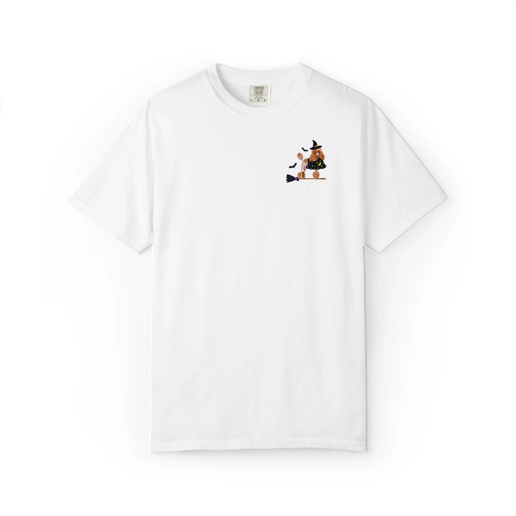 Halloween Witch Hat Custom Pet T-Shirt