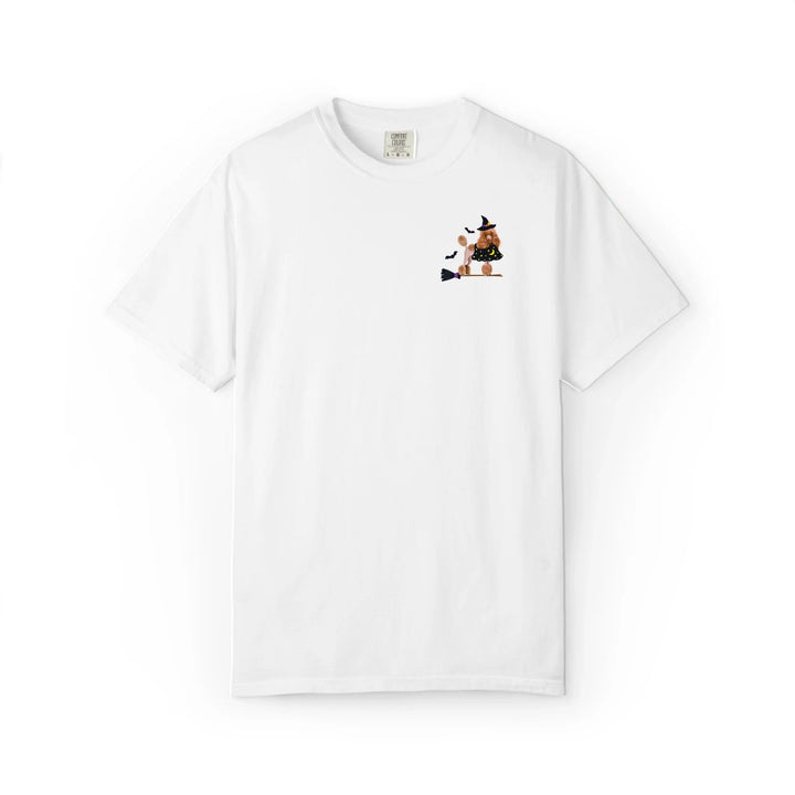 Halloween Witch Hat Custom Pet T-Shirt