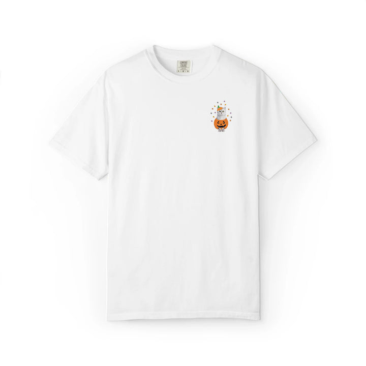 Halloween Pumpkin Bow Custom Pet T-Shirt