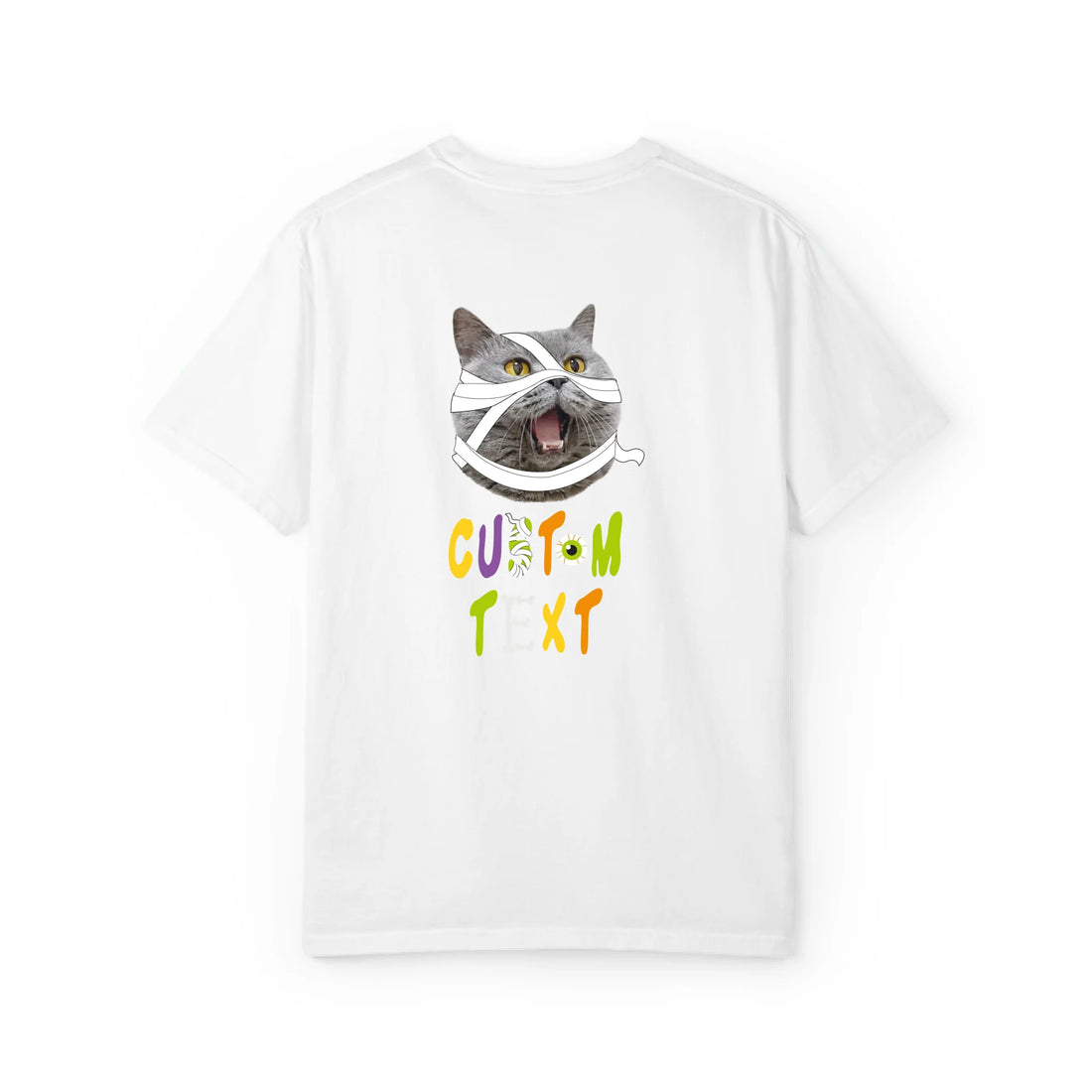 Halloween Mummy Cat Custom T-Shirt