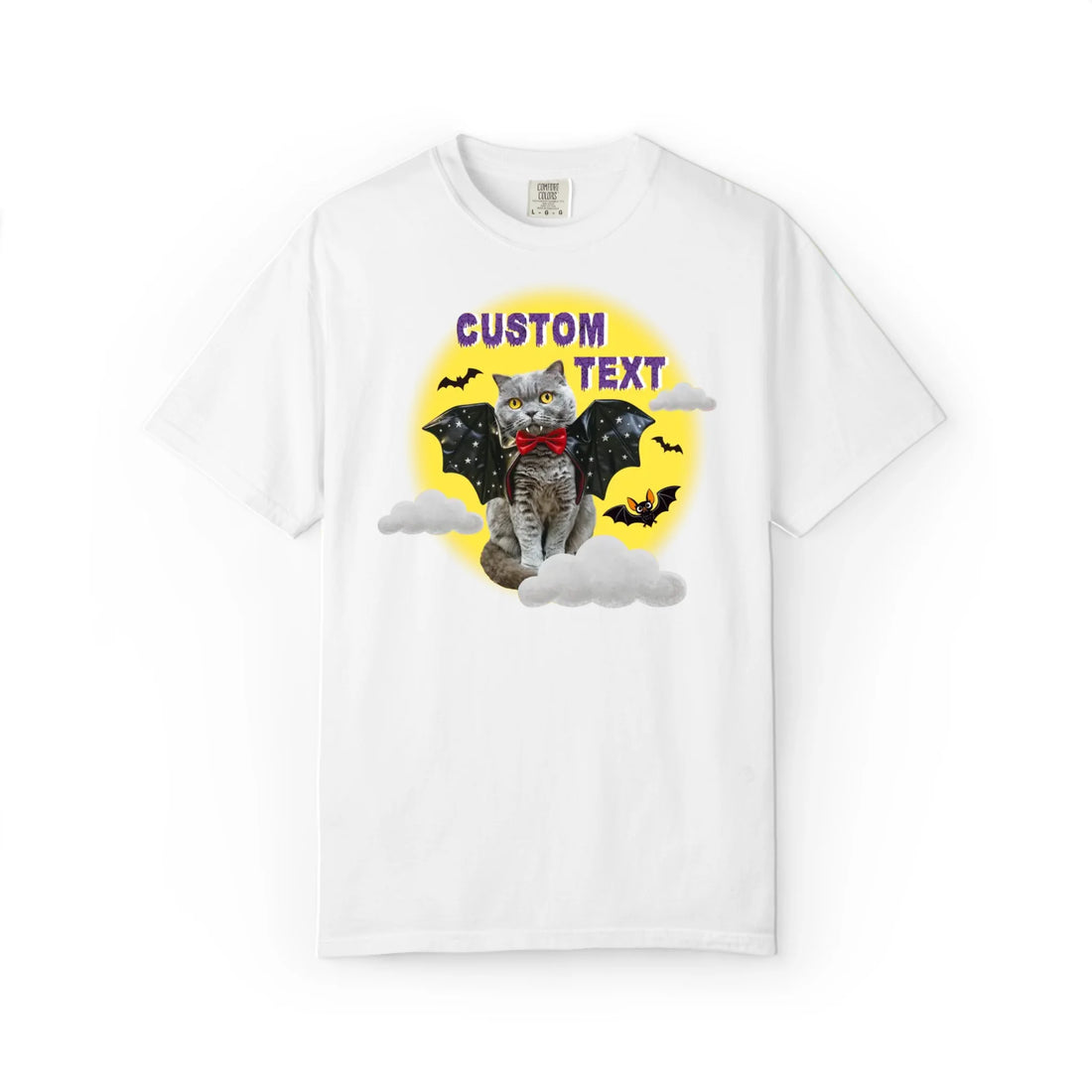 Halloween Vampire Bat Wings Custom Pet T-Shirt