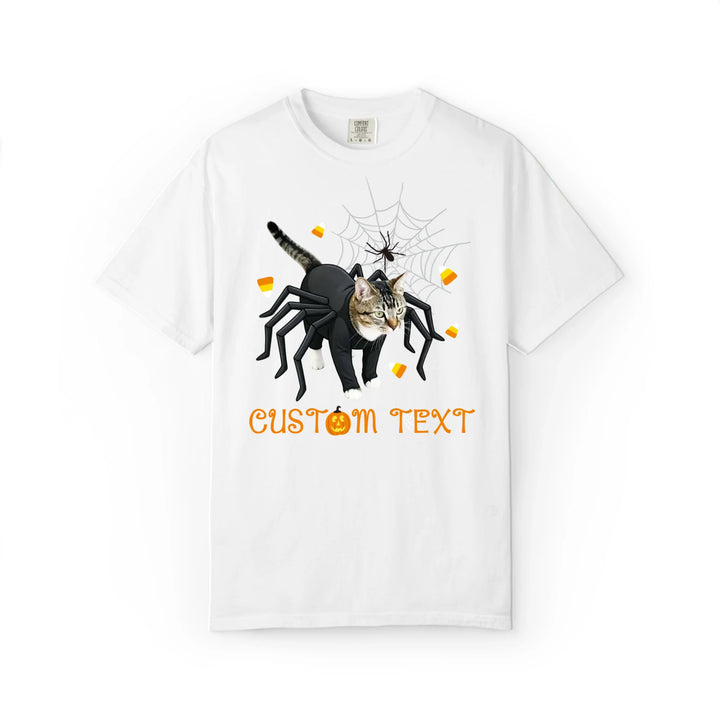 Halloween Spider Costume Cat Custom T-Shirt