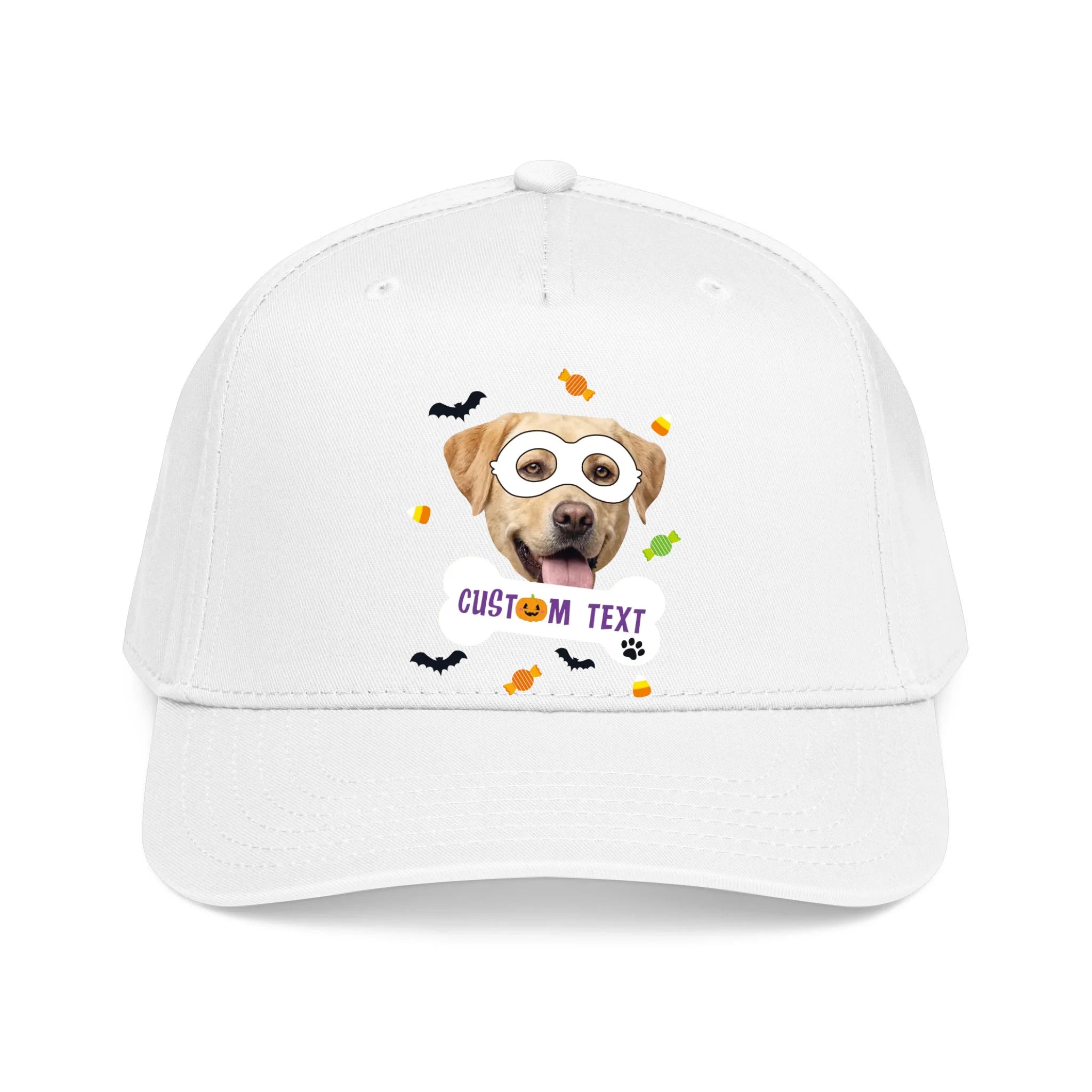 Front, Hat White