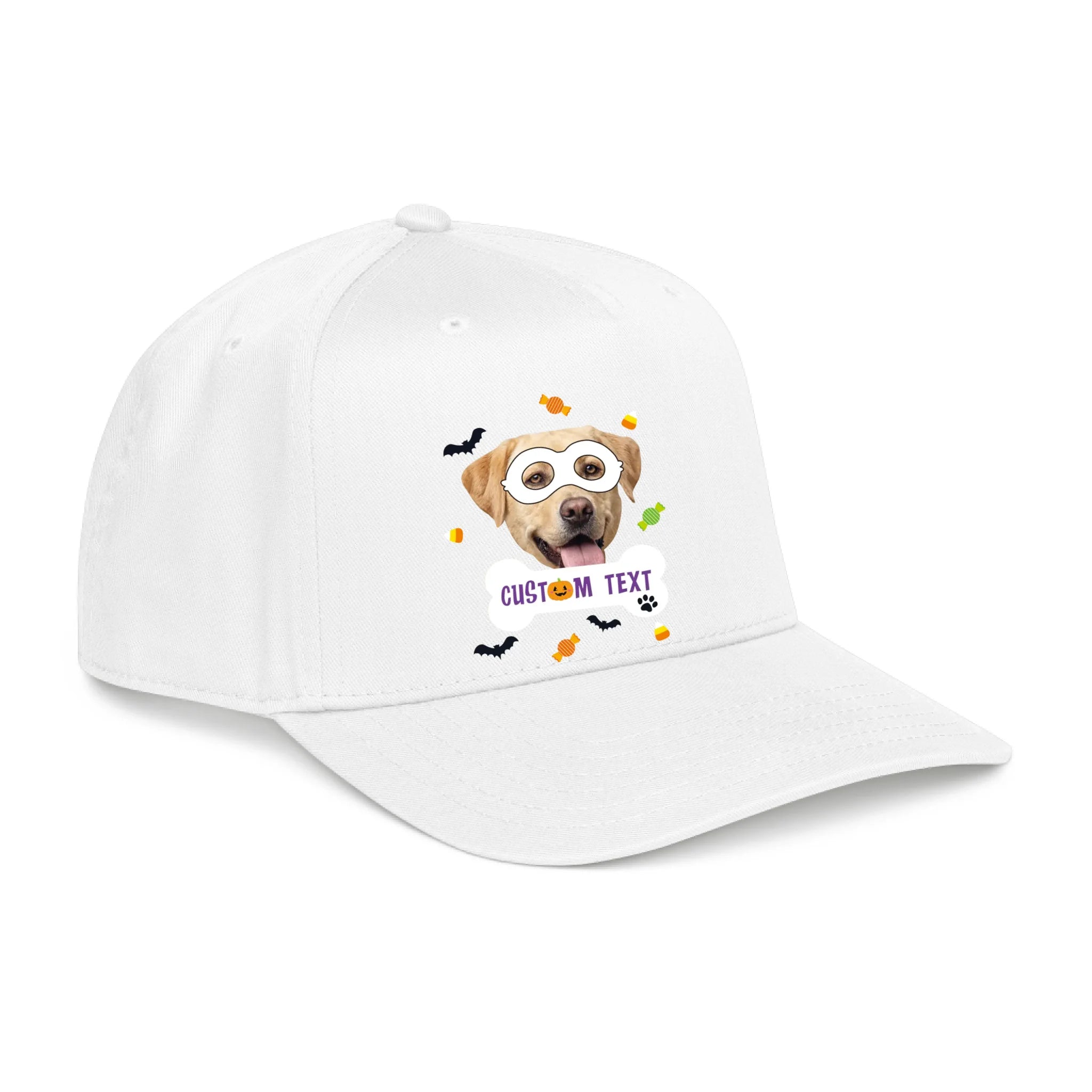 Front, Hat White-C
